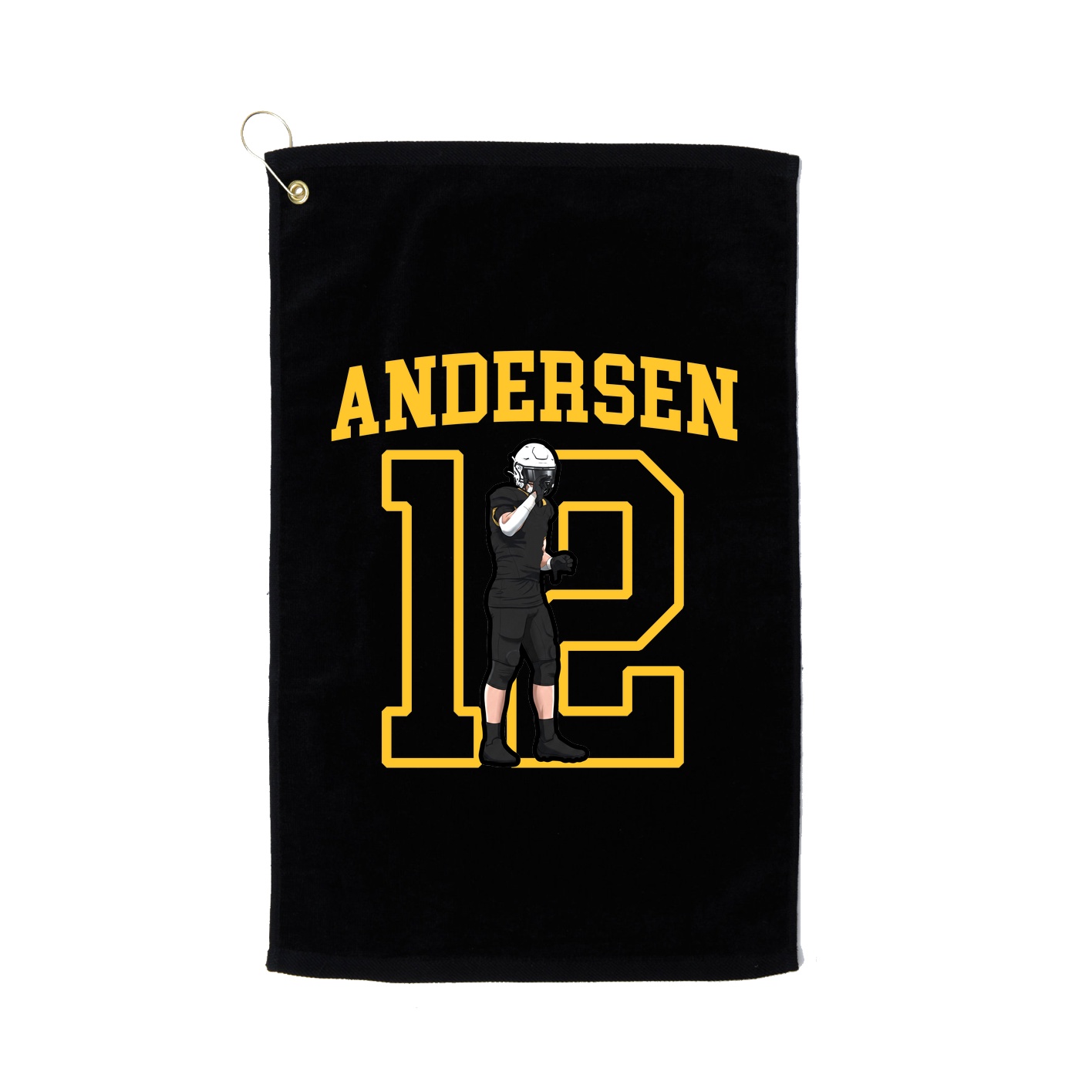 Golf Towel — Shirsey in Black