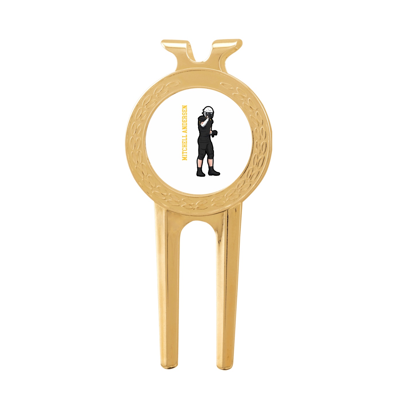 Divot Tool with Ball Marker — Name Vertical in Classic
