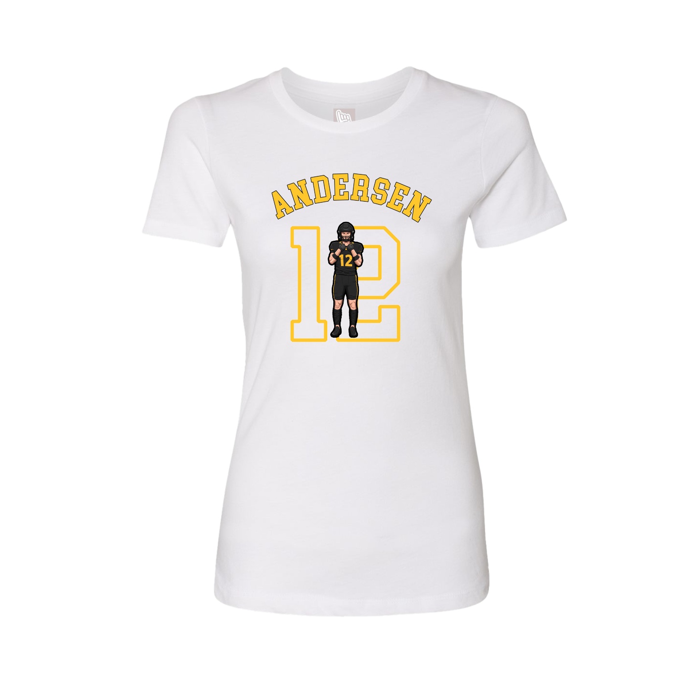 Womens Tee — Shirsey Arch in White