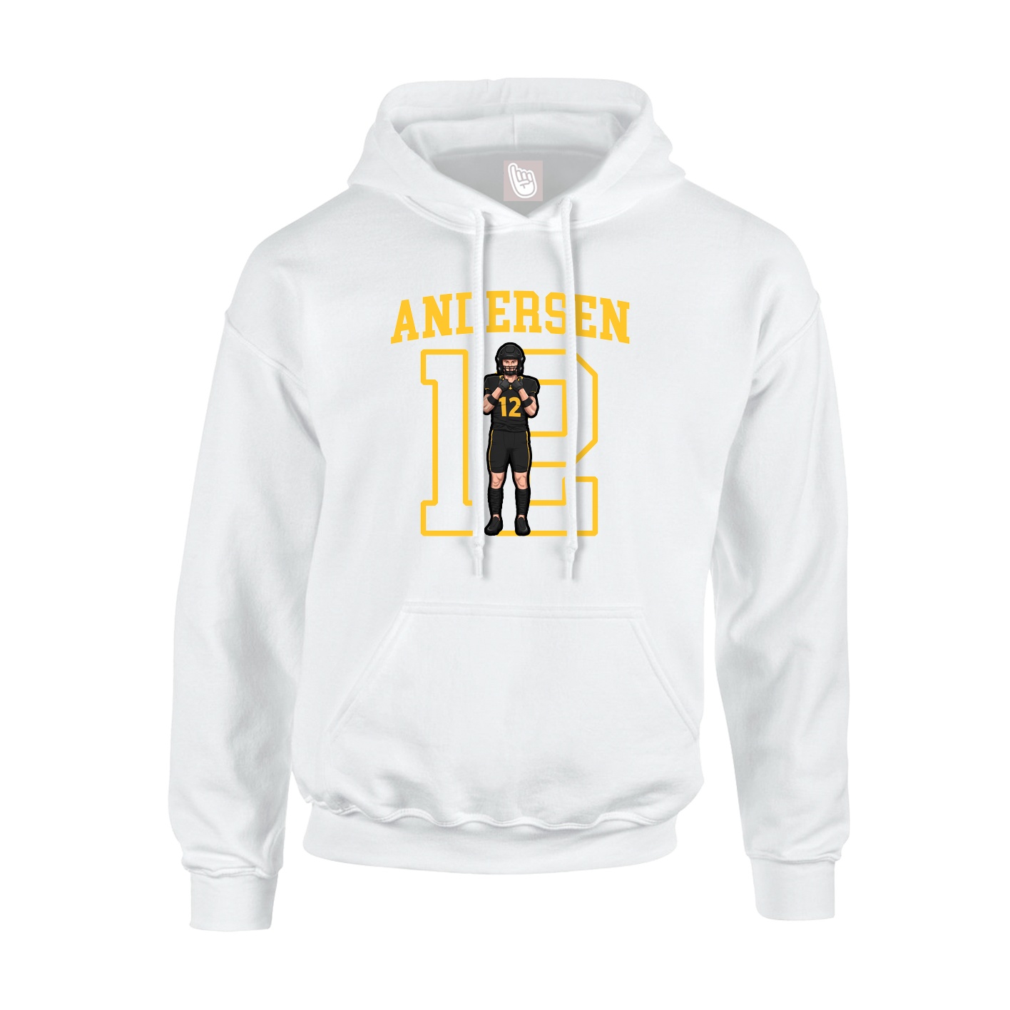 Youth Hoodie — Shirsey in White