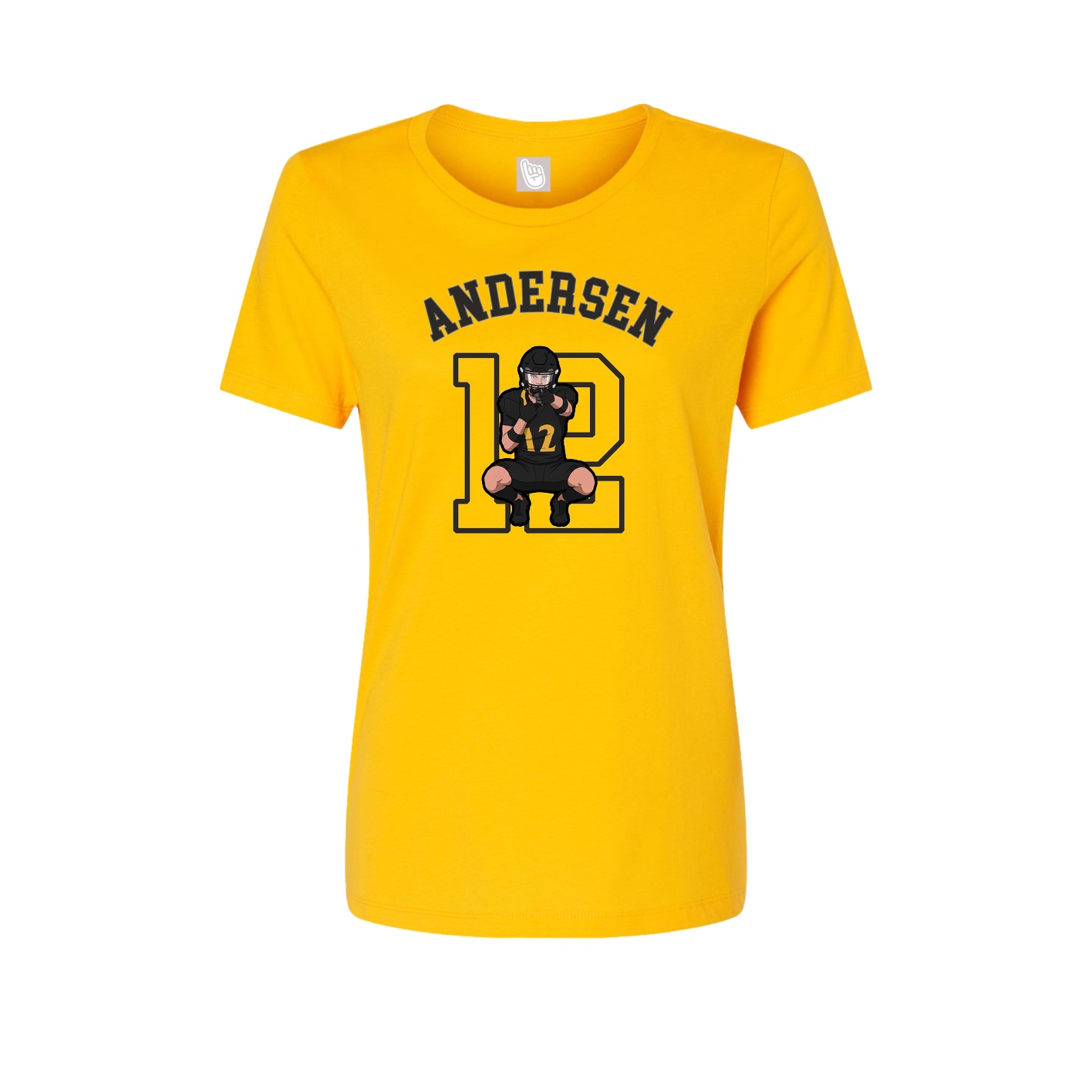 Womens Tee — Shirsey Arch in Gold