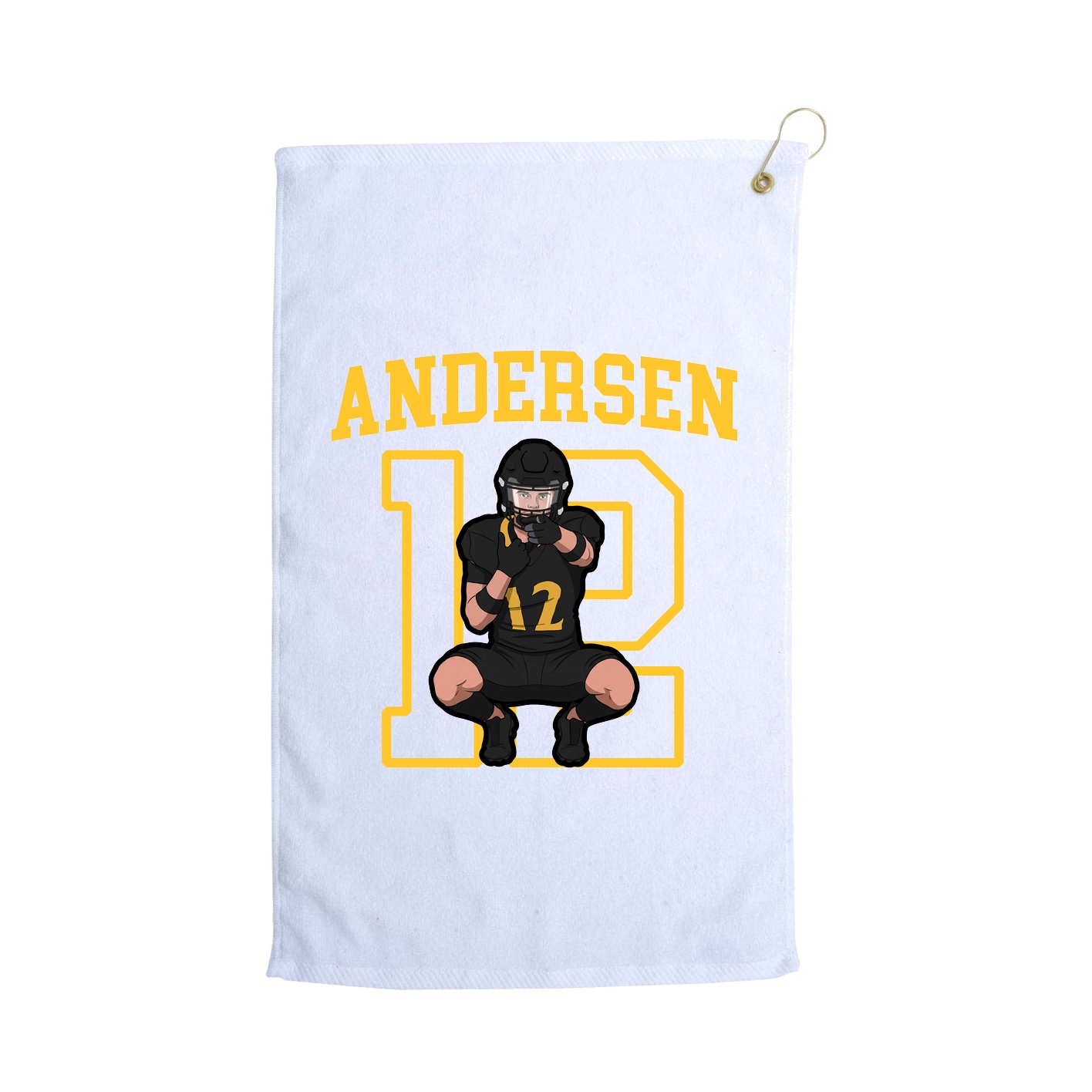 Golf Towel — Shirsey in White
