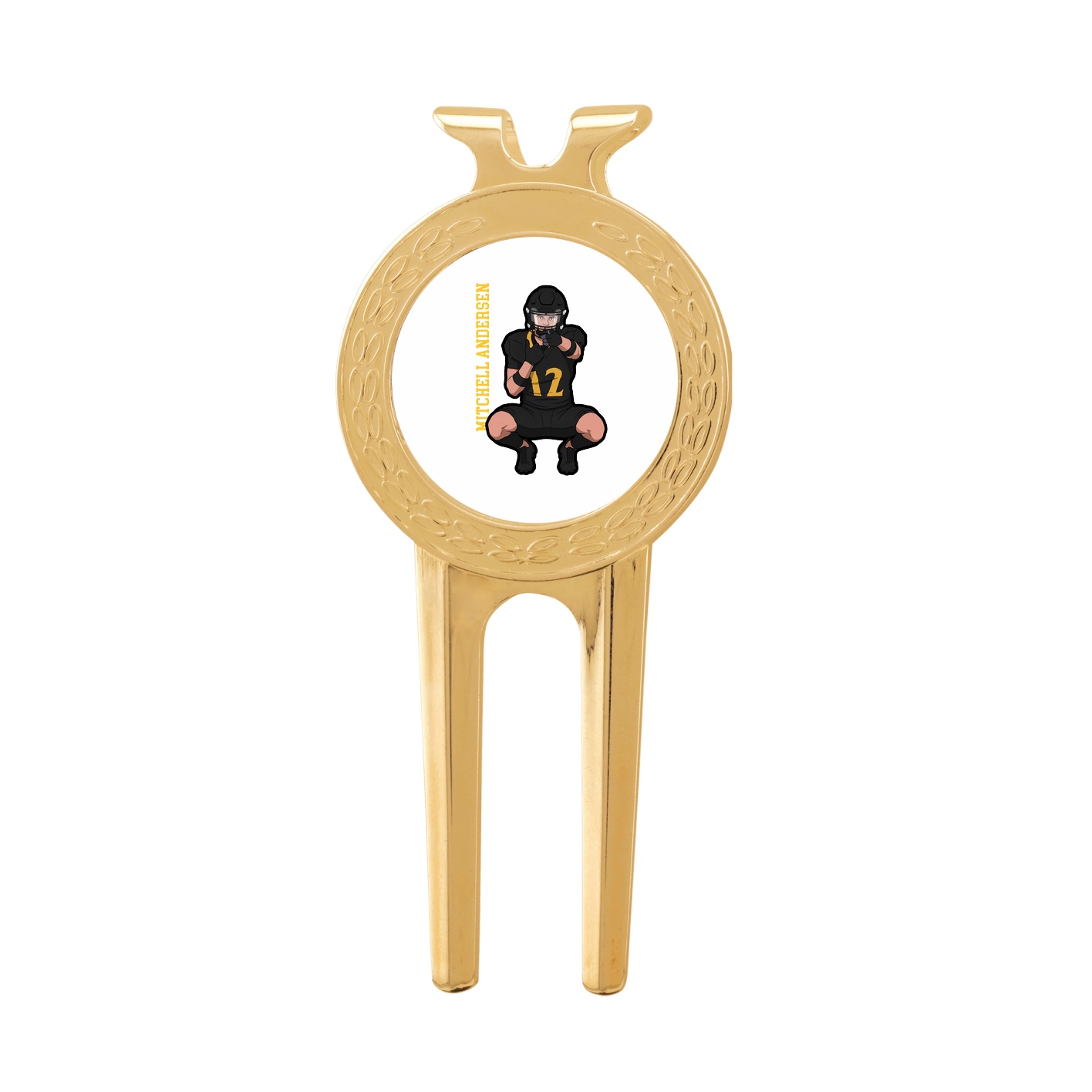 Divot Tool with Ball Marker — Name Vertical in Classic
