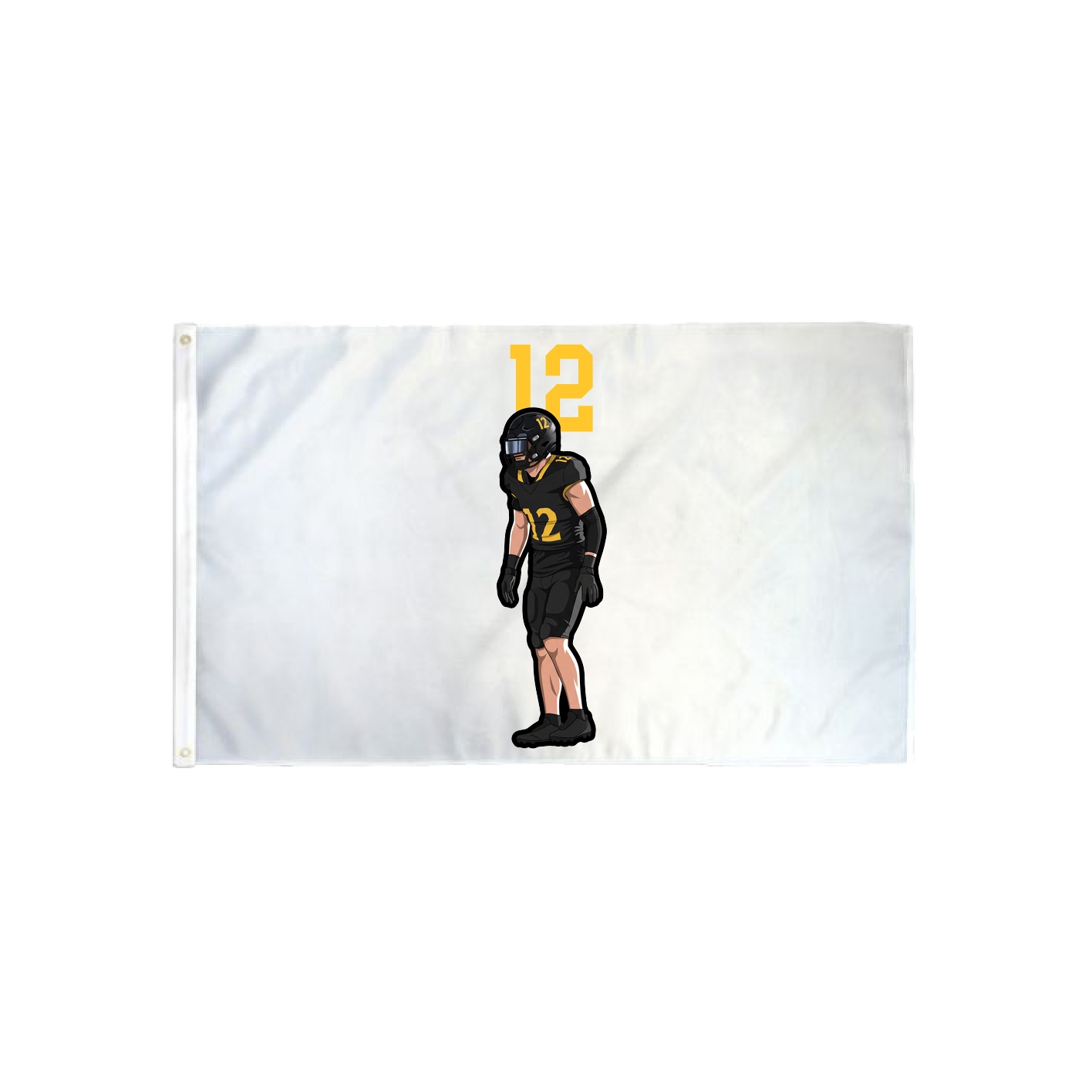 3x5 Flag — Number Top in Classic