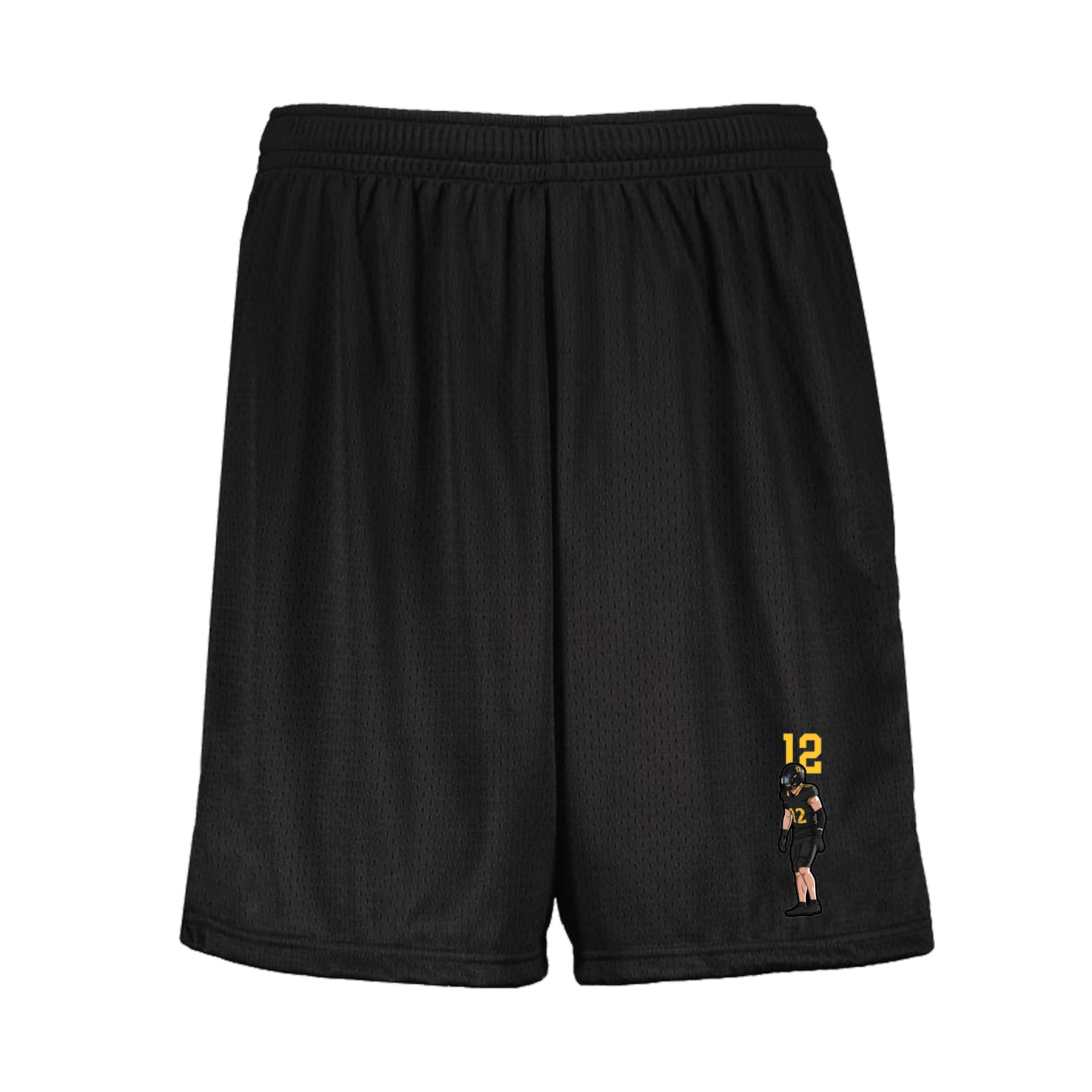 Shorts — Number Top in Black
