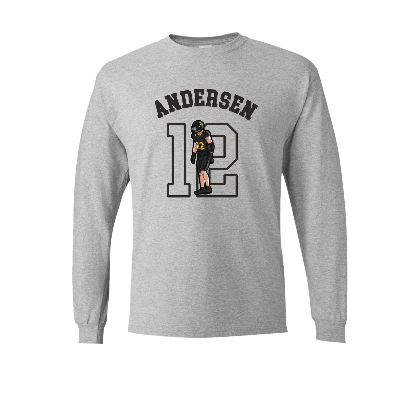 Long Sleeve Tee — Shirsey Arch in Grey
