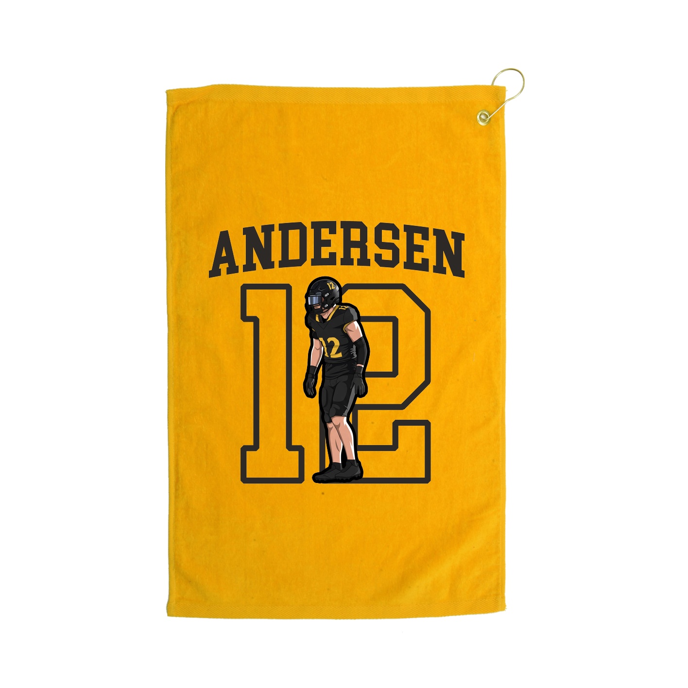 Golf Towel — Shirsey in Gold