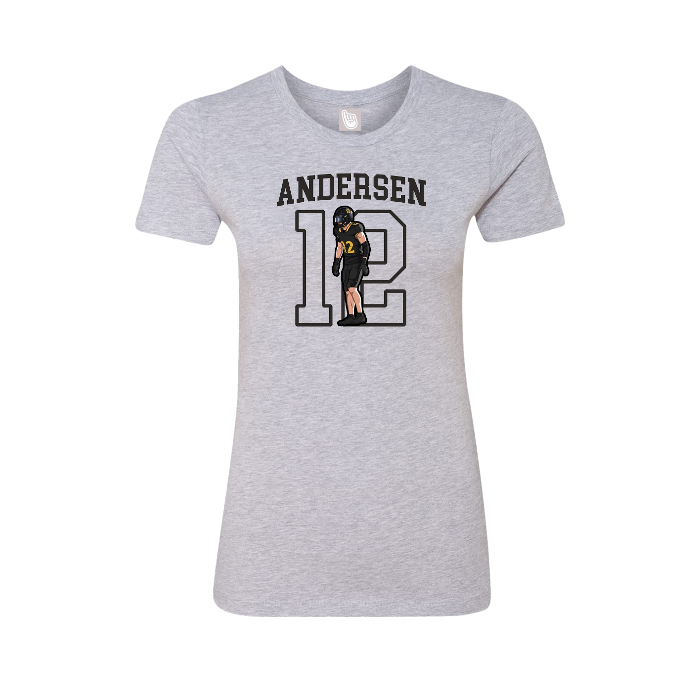 Womens Tee — Shirsey in Grey