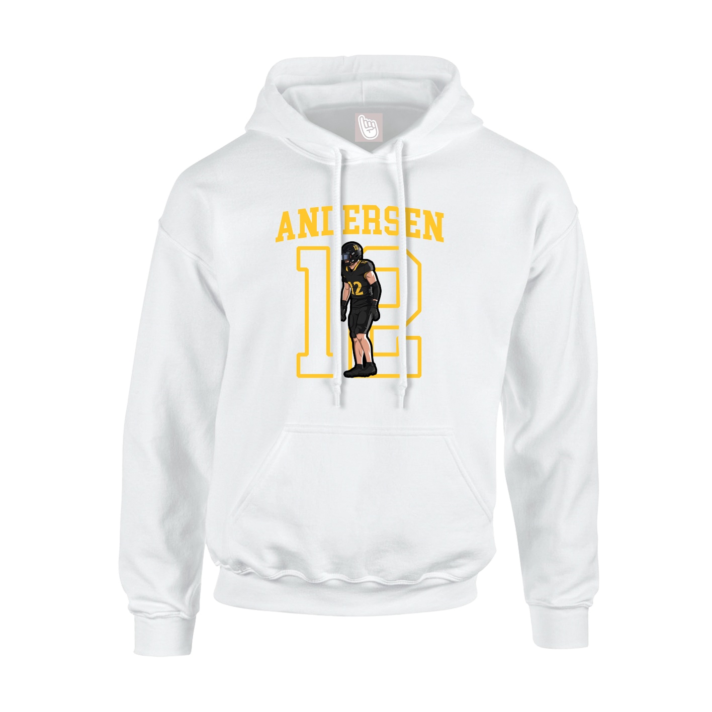 Youth Hoodie — Shirsey in White