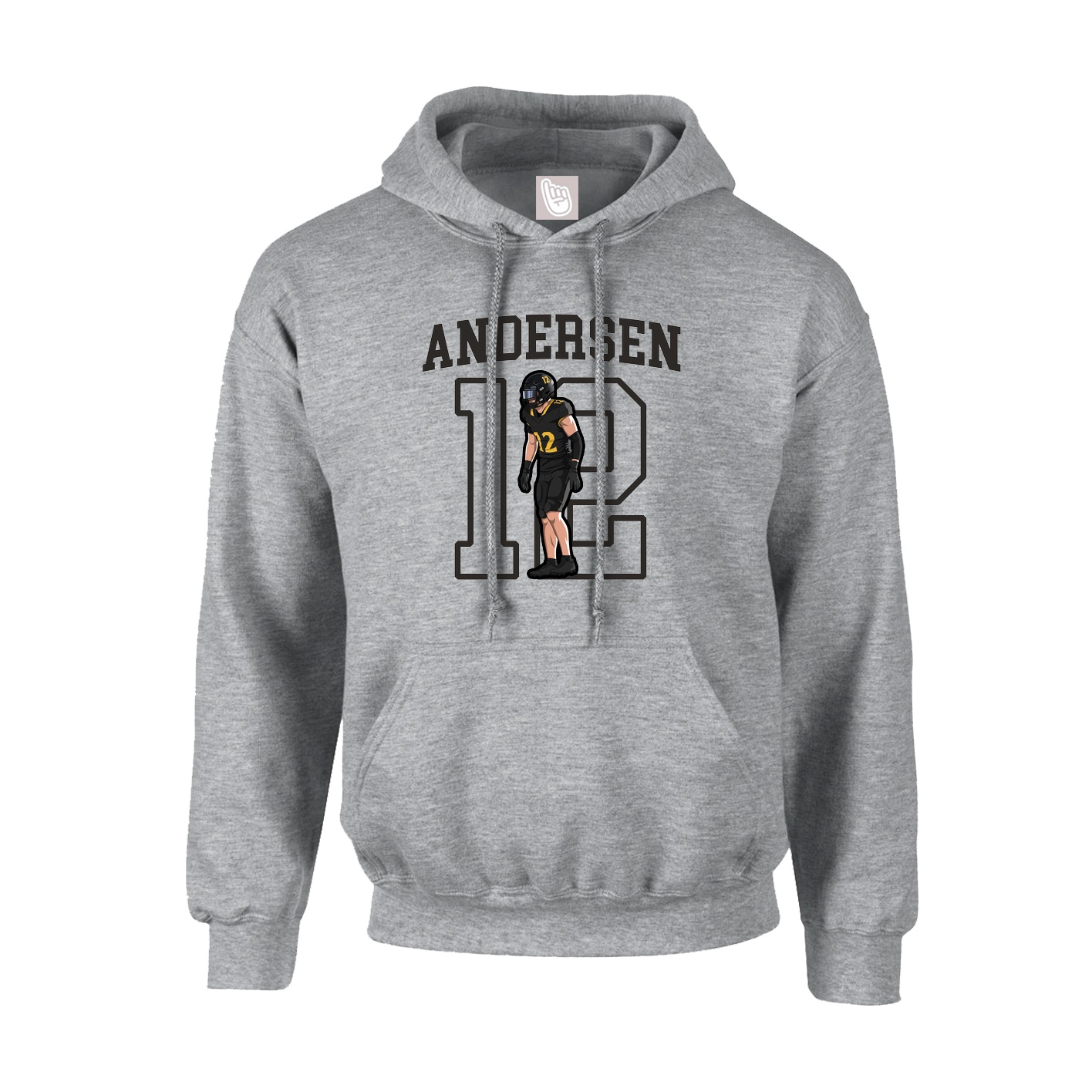 Youth Hoodie — Shirsey in Grey