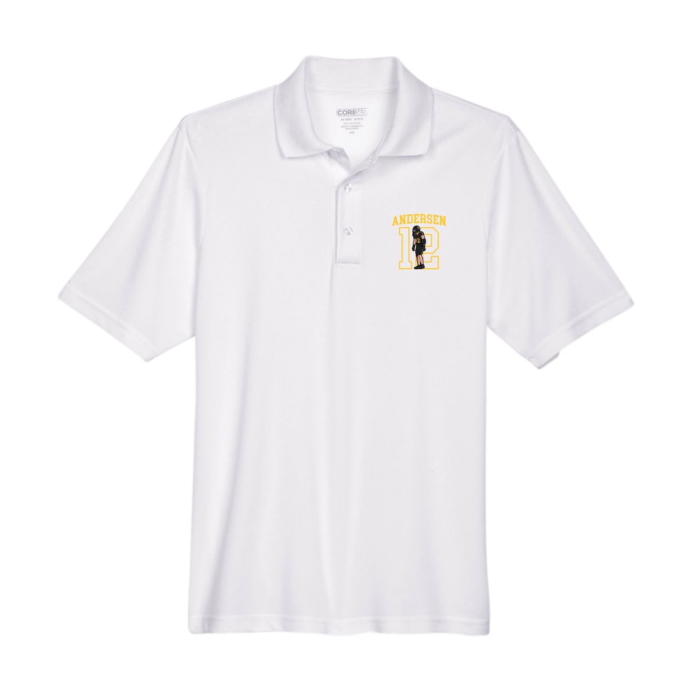 Performance Polo — Shirsey in White