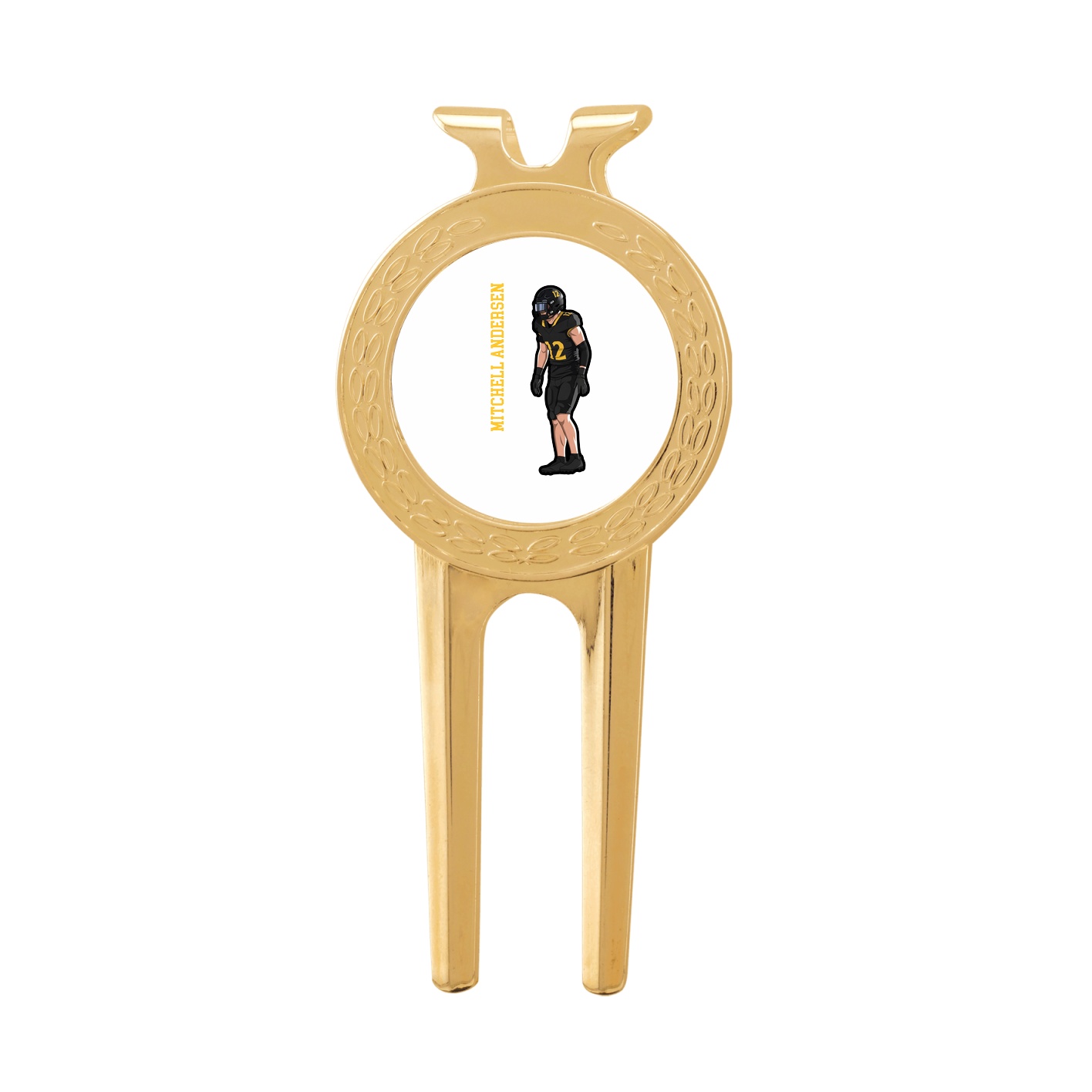 Divot Tool with Ball Marker — Name Vertical in Classic
