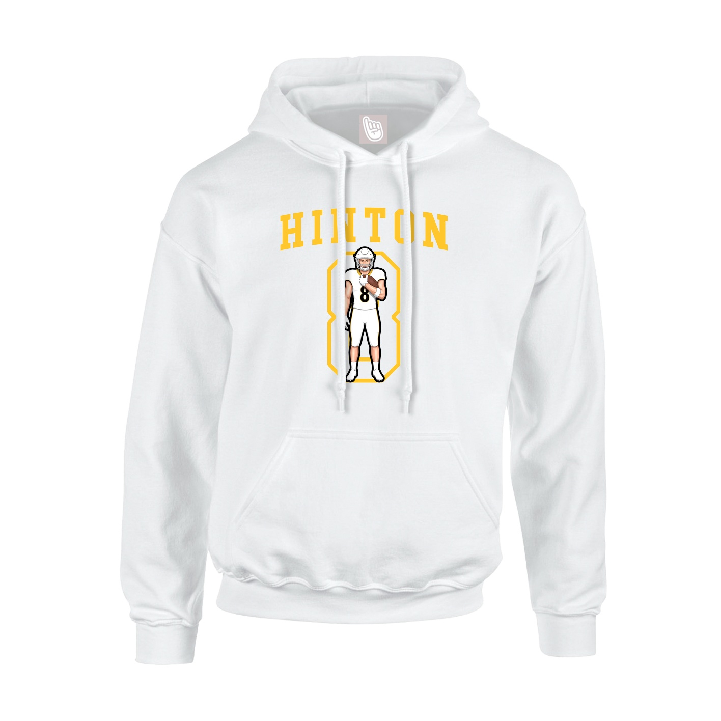 Youth Hoodie — Shirsey in White