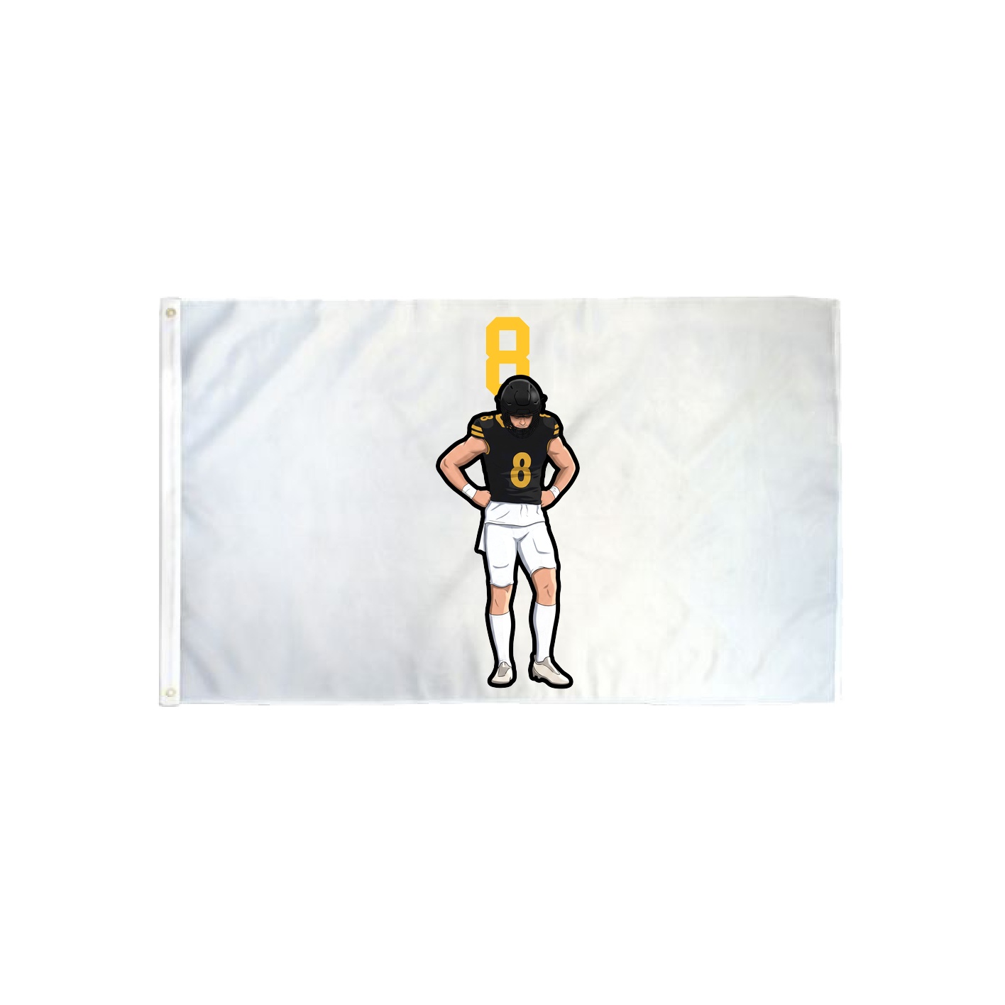 3x5 Flag — Number Top in Classic