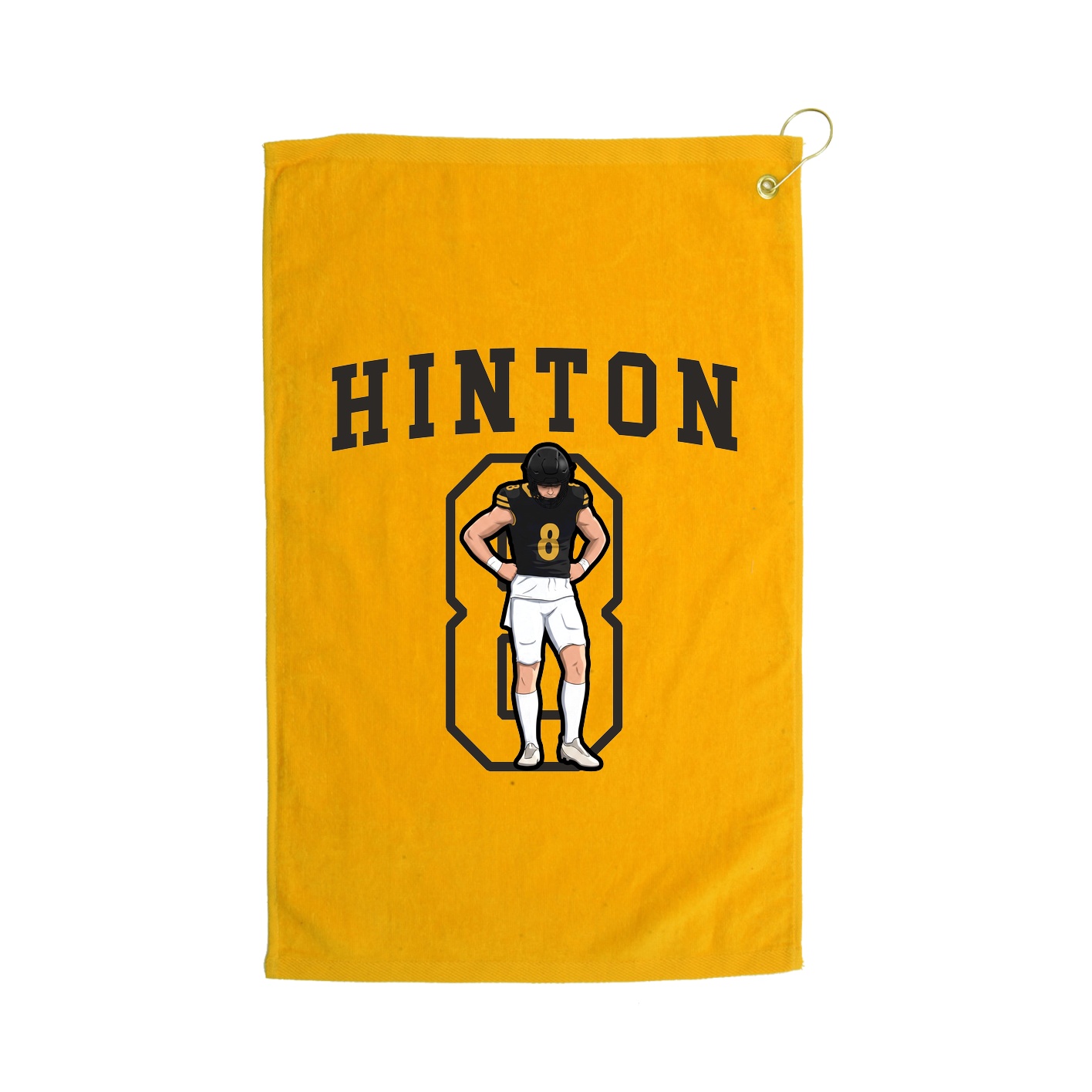 Golf Towel — Shirsey in Gold