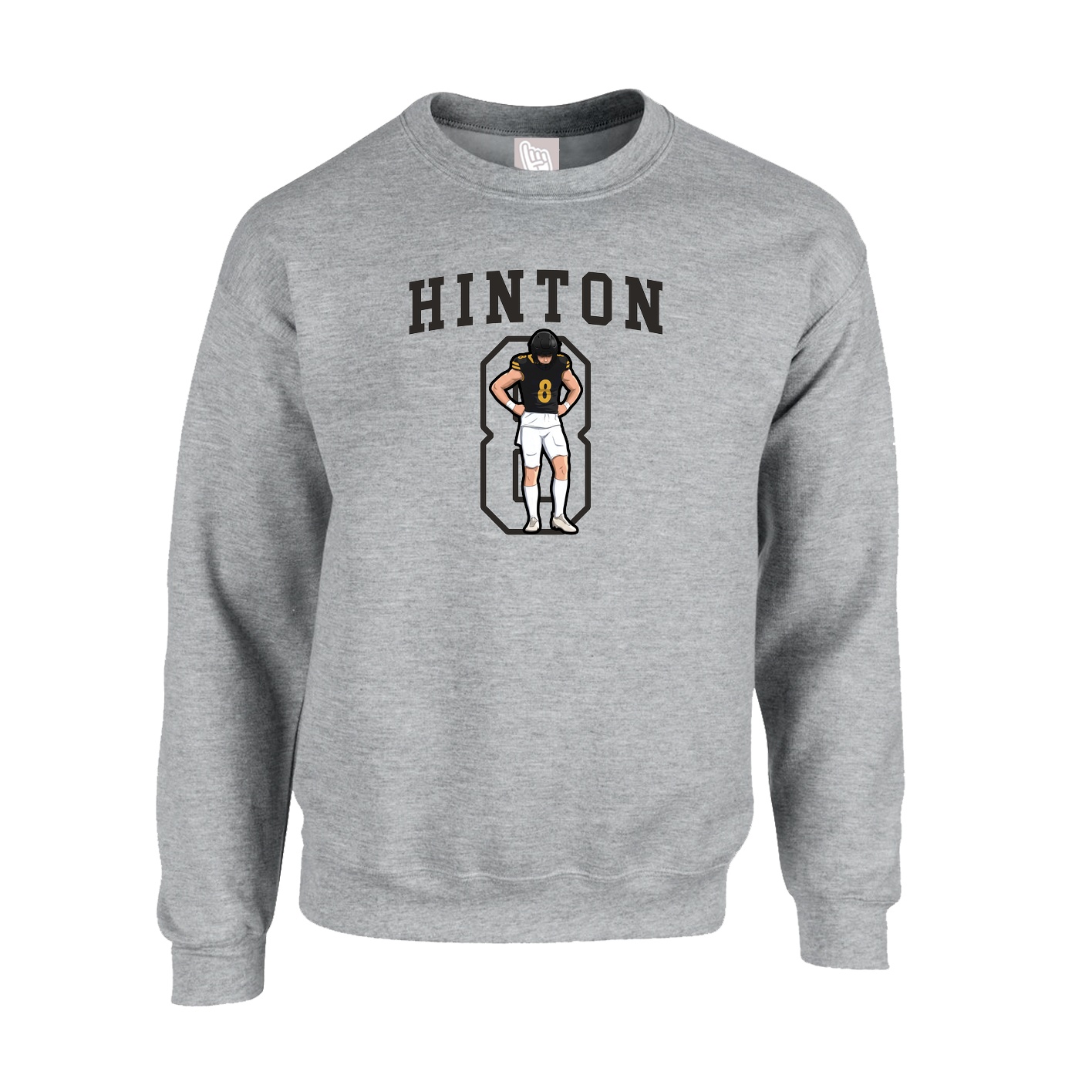 Fleece Crew — Shirsey in Grey