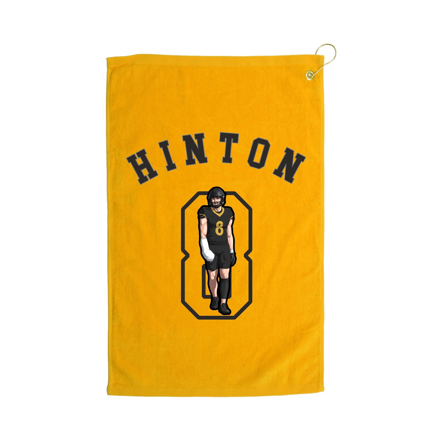Golf Towel — Shirsey Arch in Gold