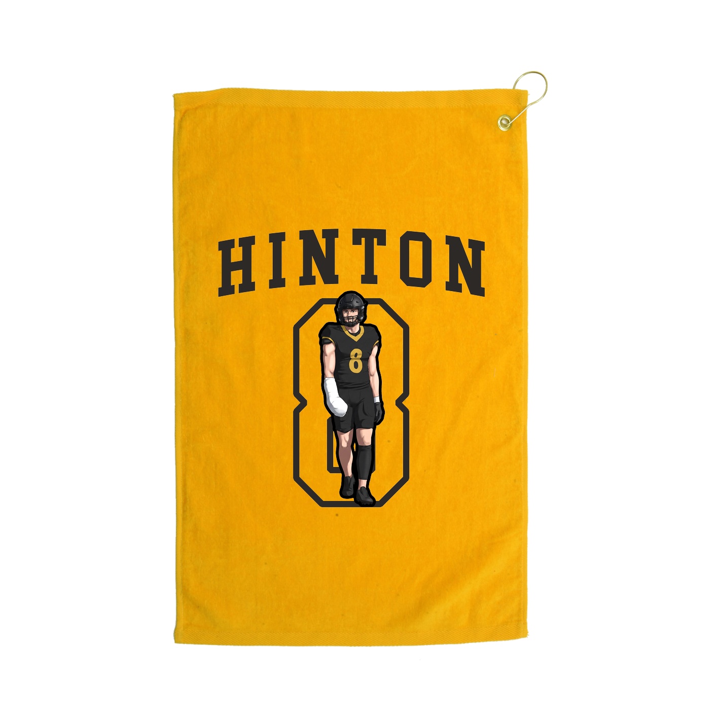 Golf Towel — Shirsey in Gold