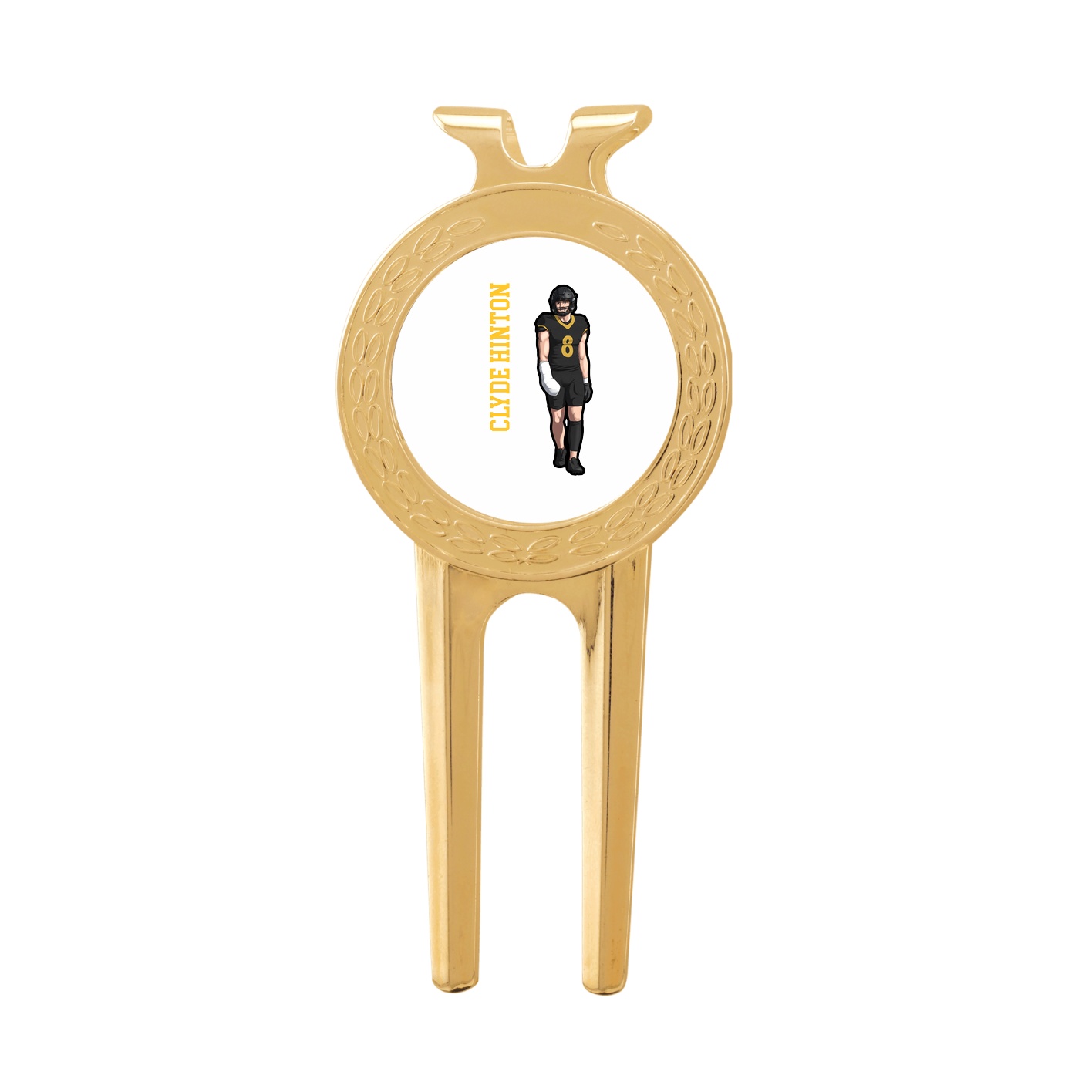 Divot Tool with Ball Marker — Name Vertical in Classic