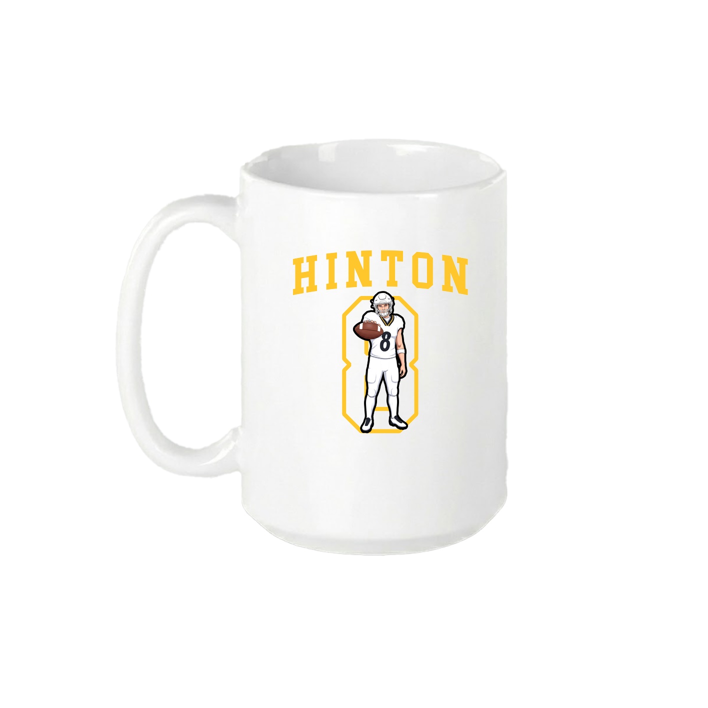 15oz Coffee Mug — Shirsey in White