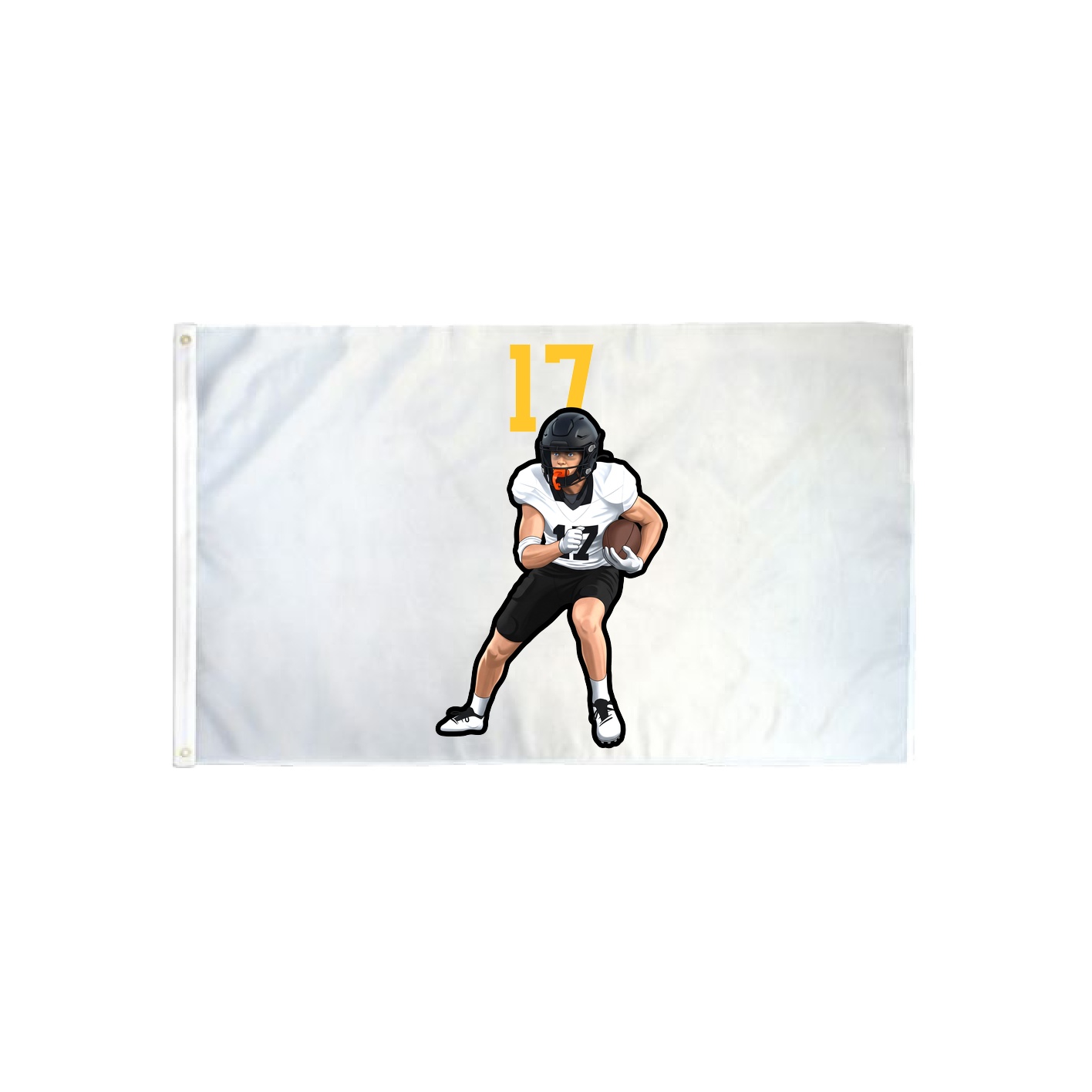3x5 Flag — Number Top in Classic
