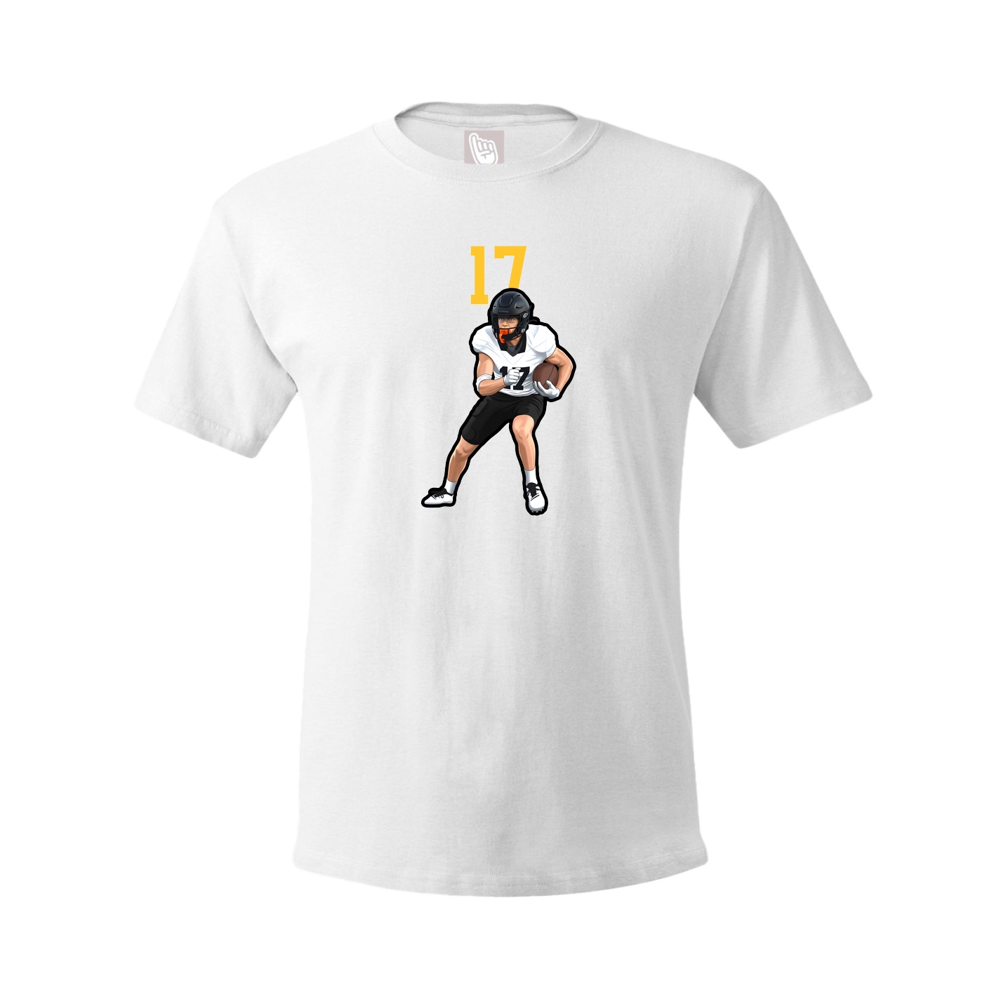Tee — Number Top in White