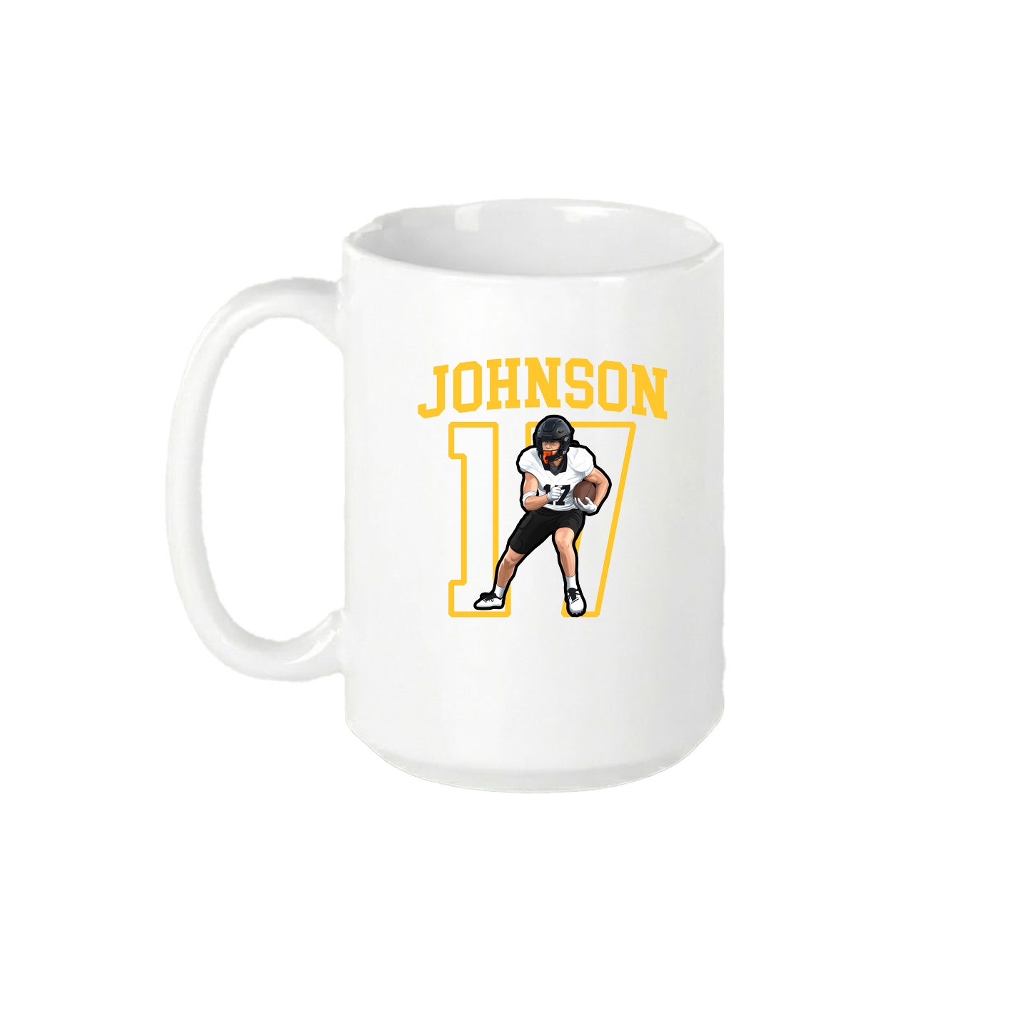 15oz Coffee Mug — Shirsey in White