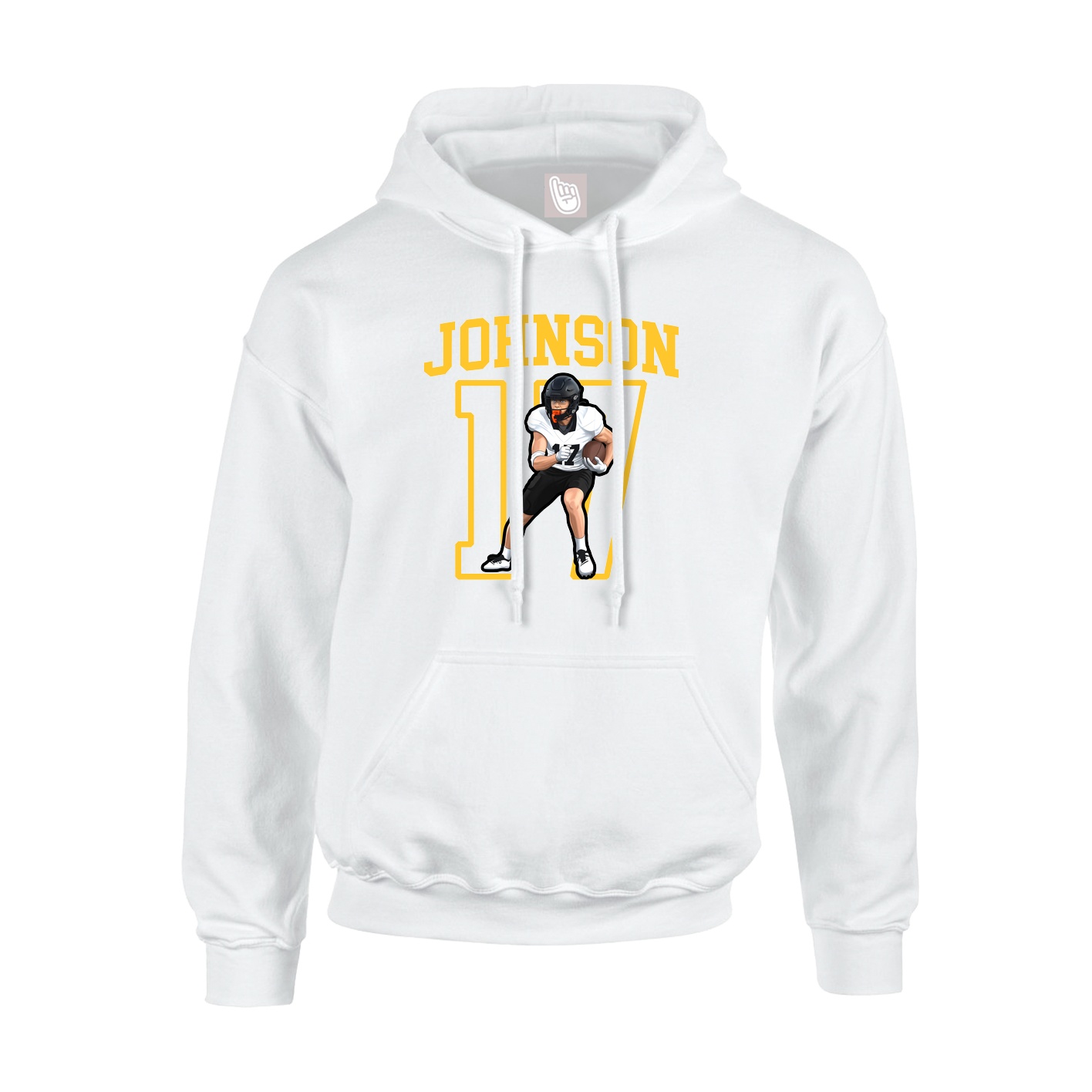 Youth Hoodie — Shirsey in White