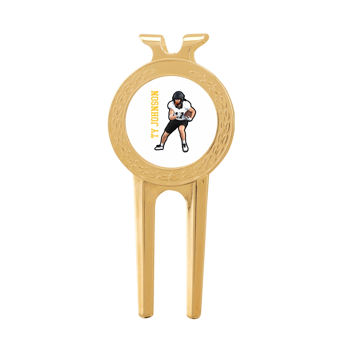 Divot Tool with Ball Marker — Name Vertical in Classic