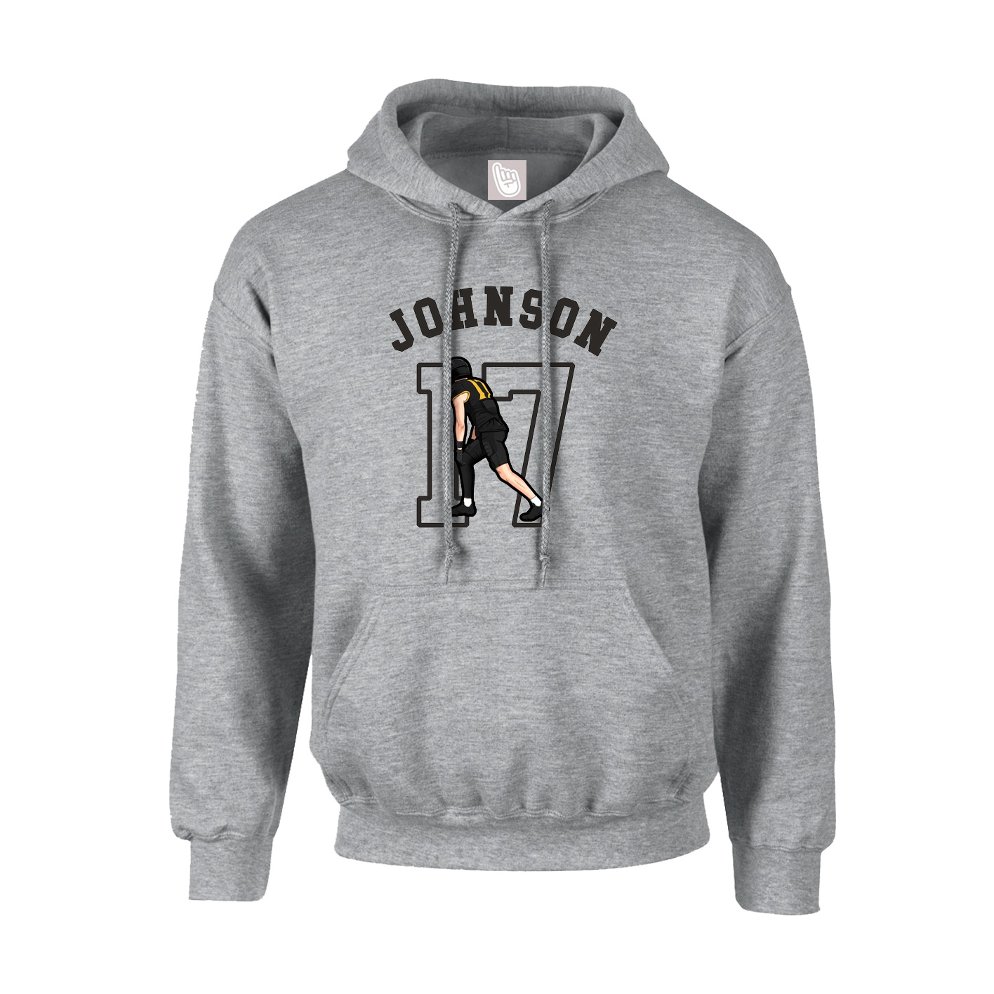 Hoodie — Shirsey Arch in Grey