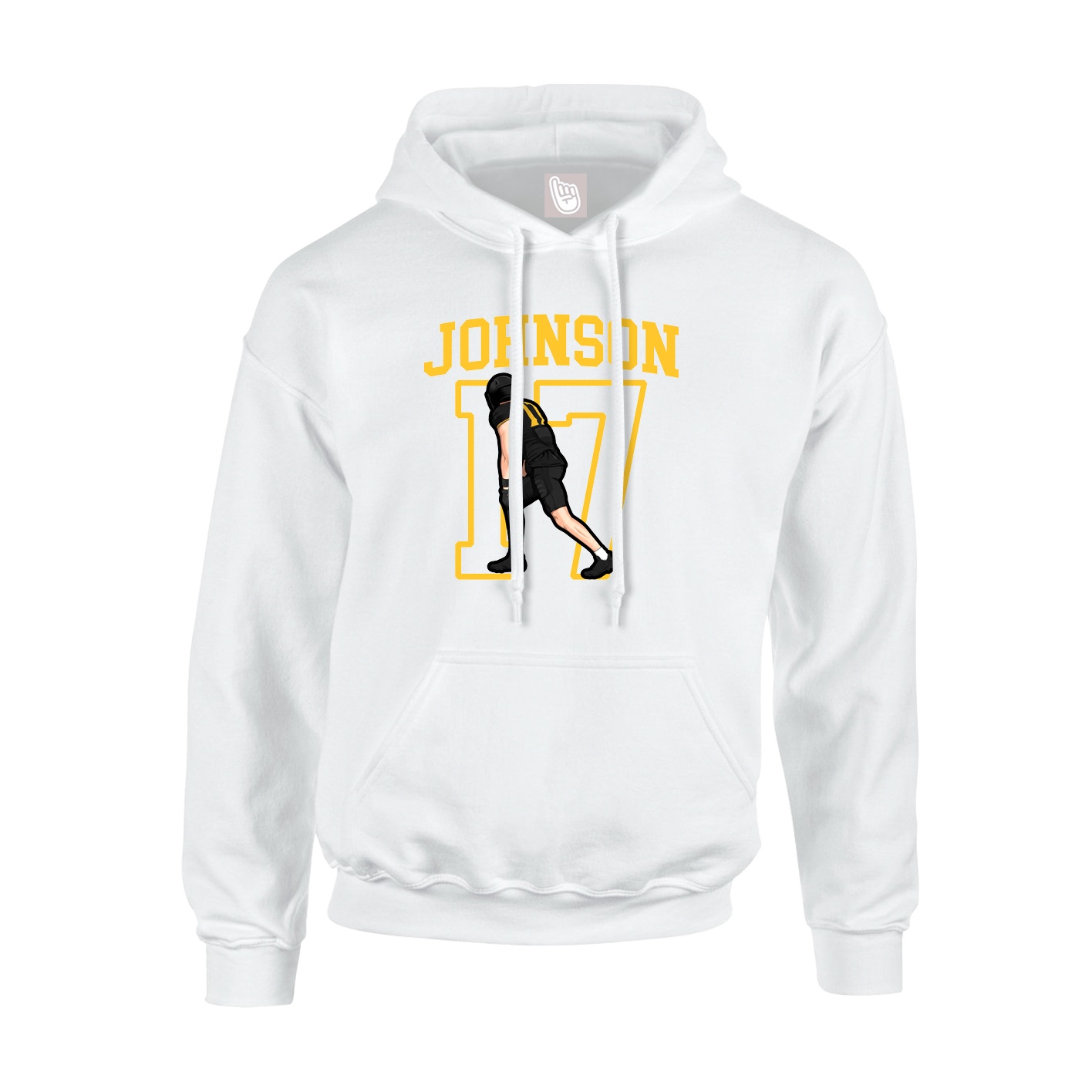 Hoodie — Shirsey in White