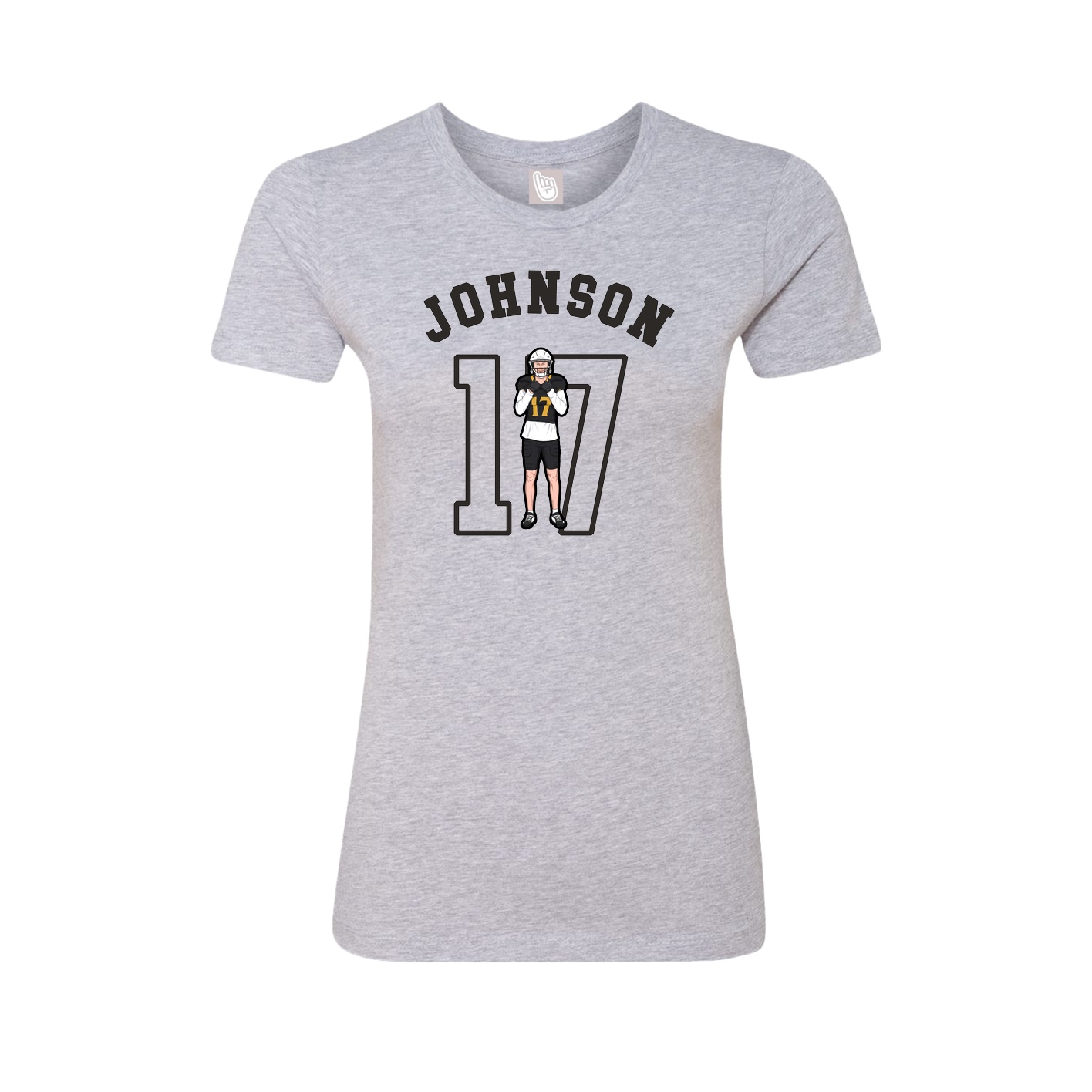Womens Tee — Shirsey Arch in Grey