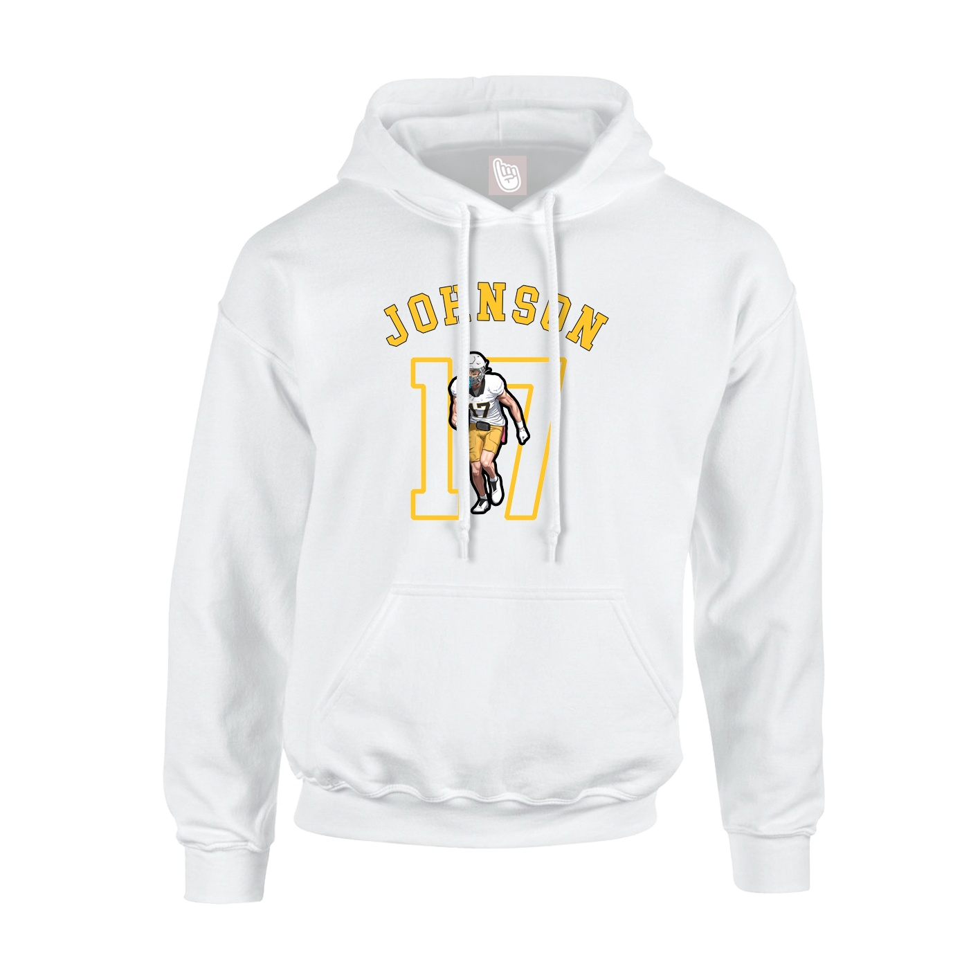 Hoodie — Shirsey Arch in White