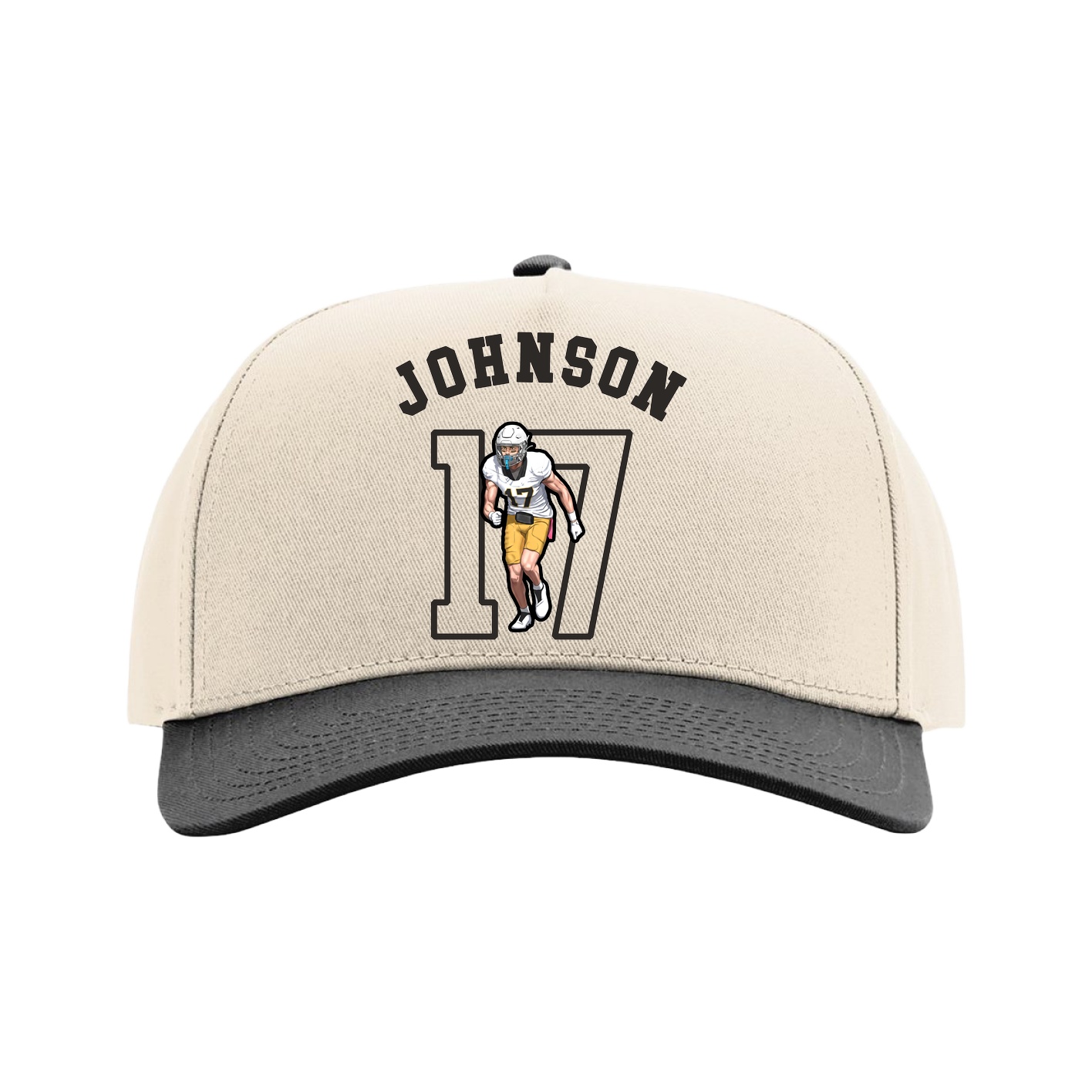 Full Fabric Five-Panel Champ Cap