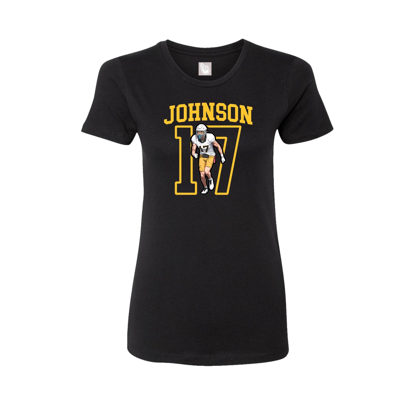 Fitted Women's Tee — Shirsey in Black