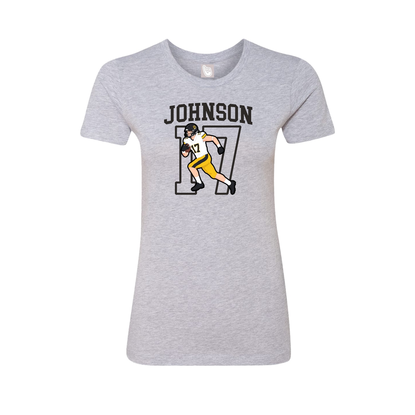 Fitted Women's Tee — Shirsey in Grey