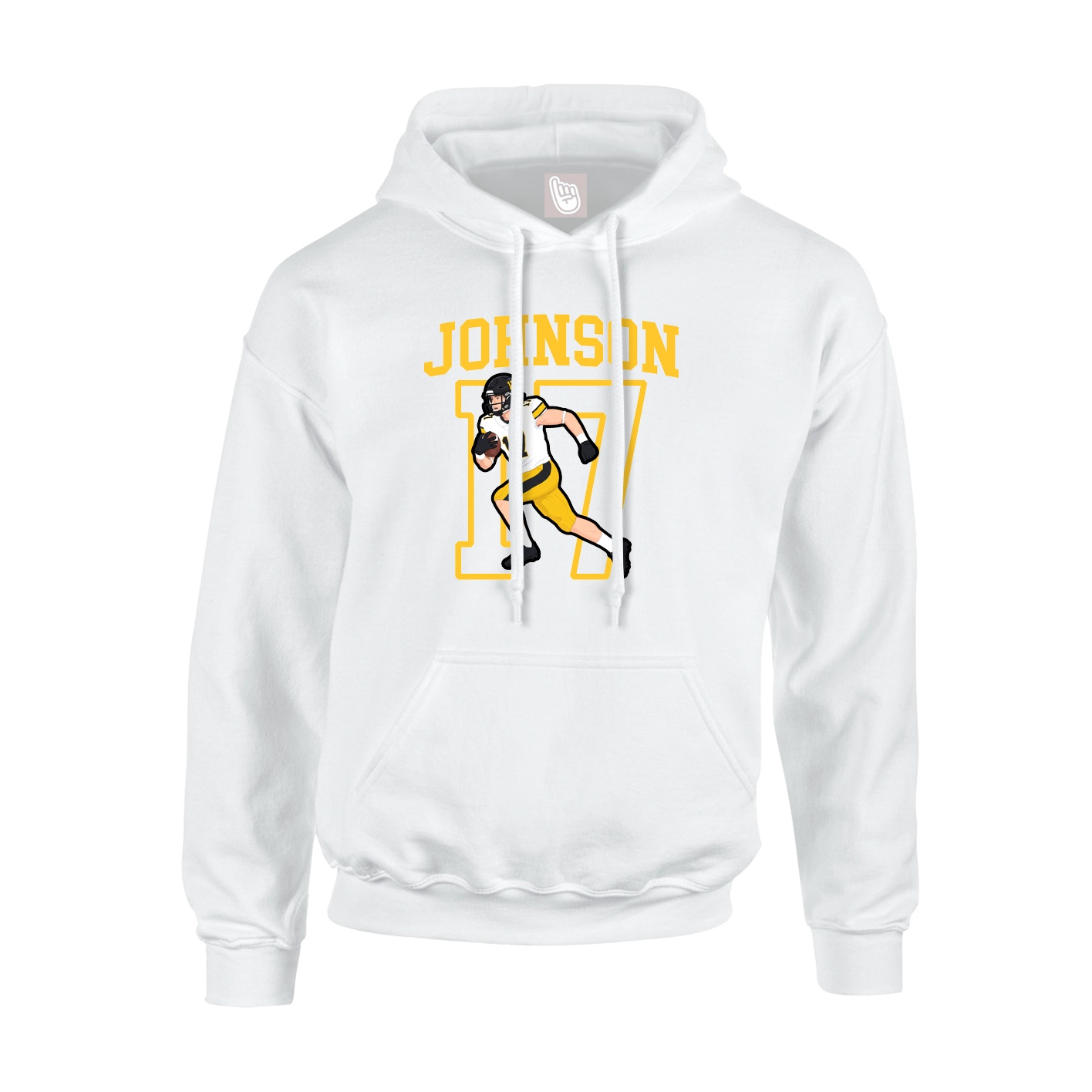 Youth Hoodie — Shirsey in White
