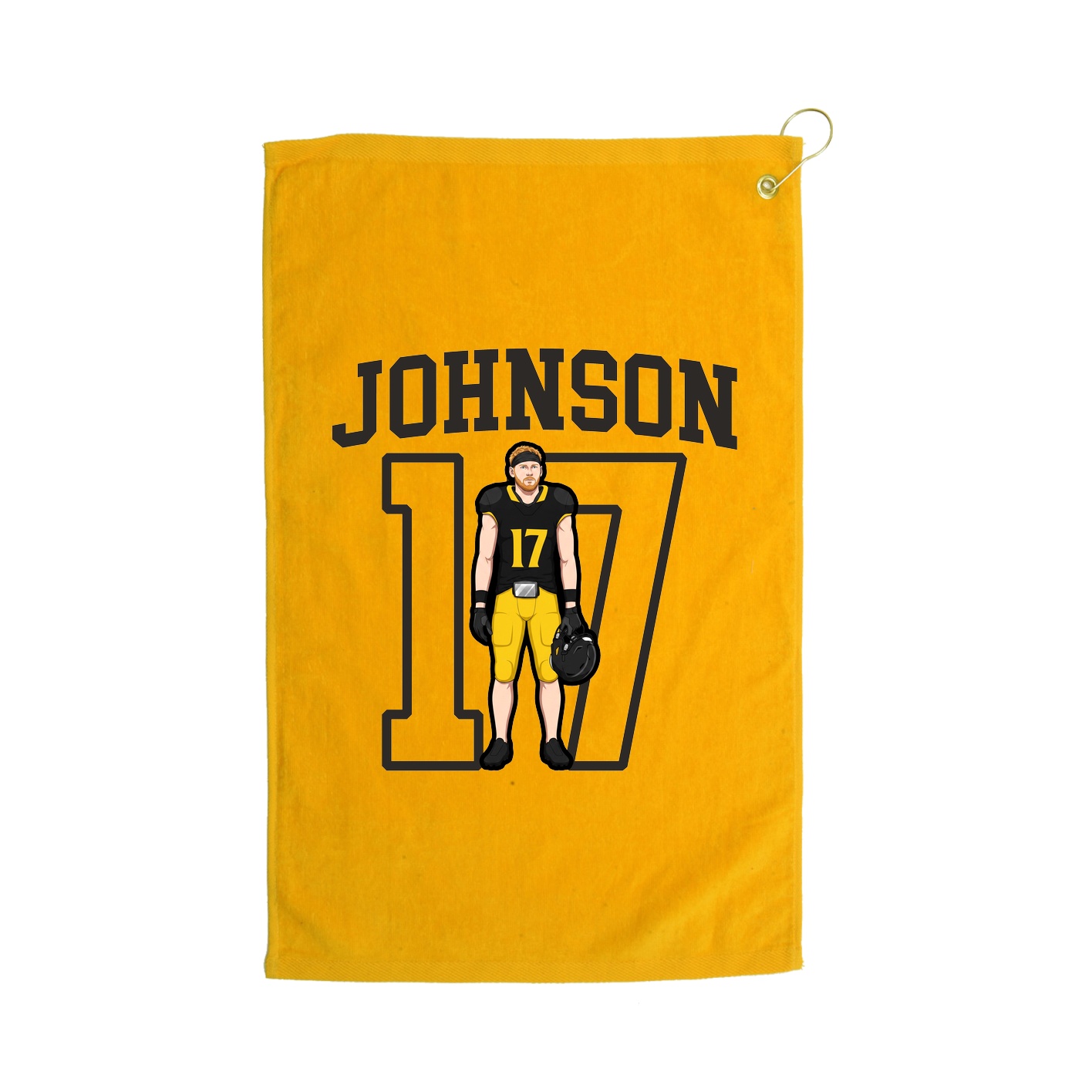 Golf Towel — Shirsey in Gold