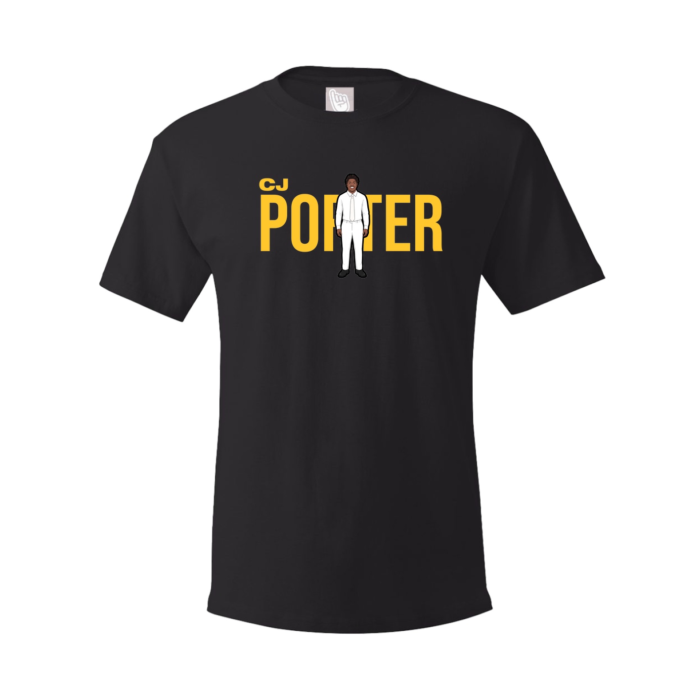 Tee — Player Name in Black