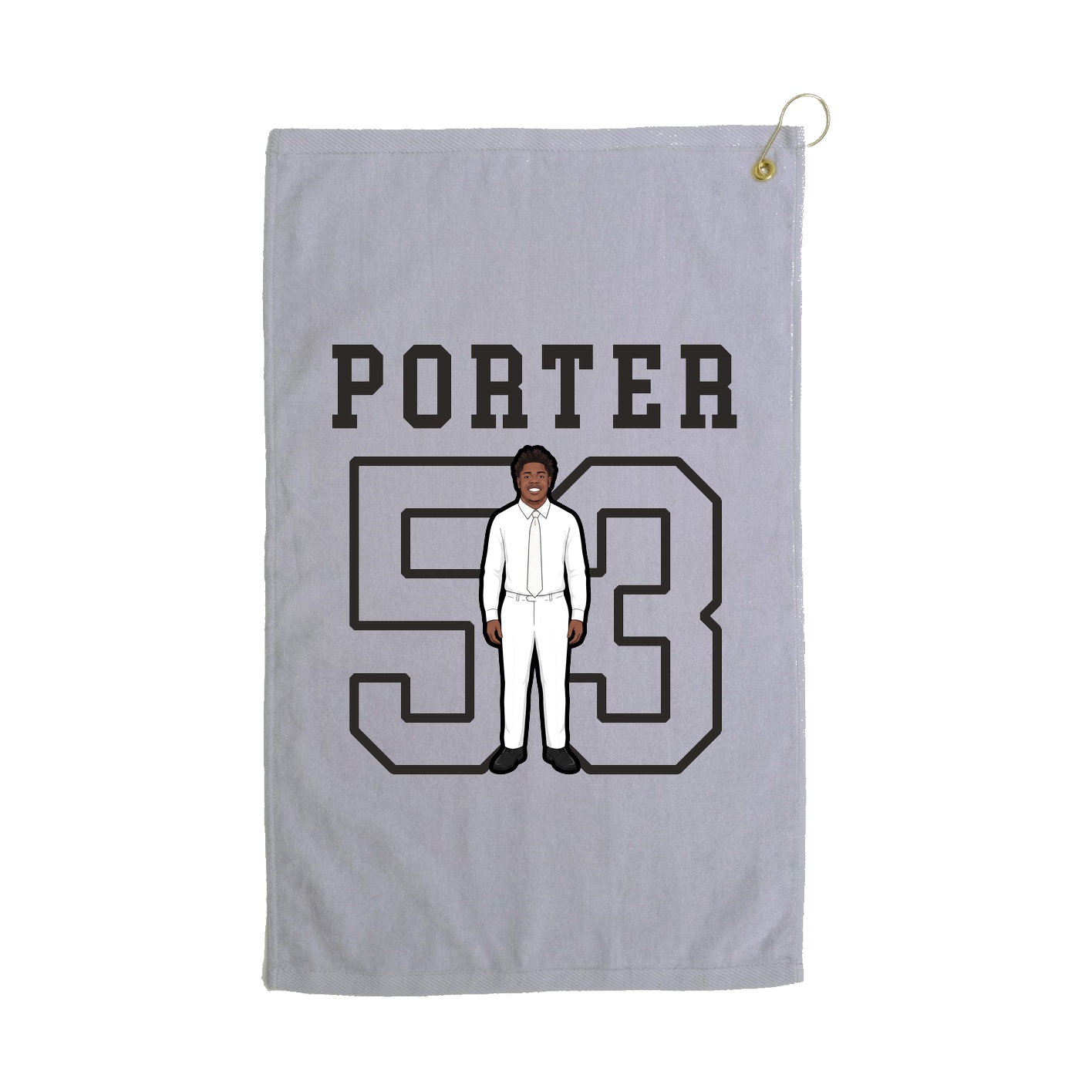Golf Towel — Shirsey in Grey
