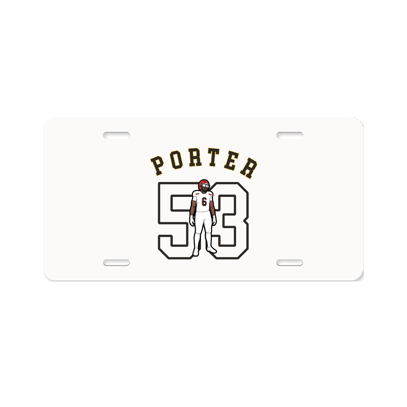 License Plate — Shirsey Arch in Classic
