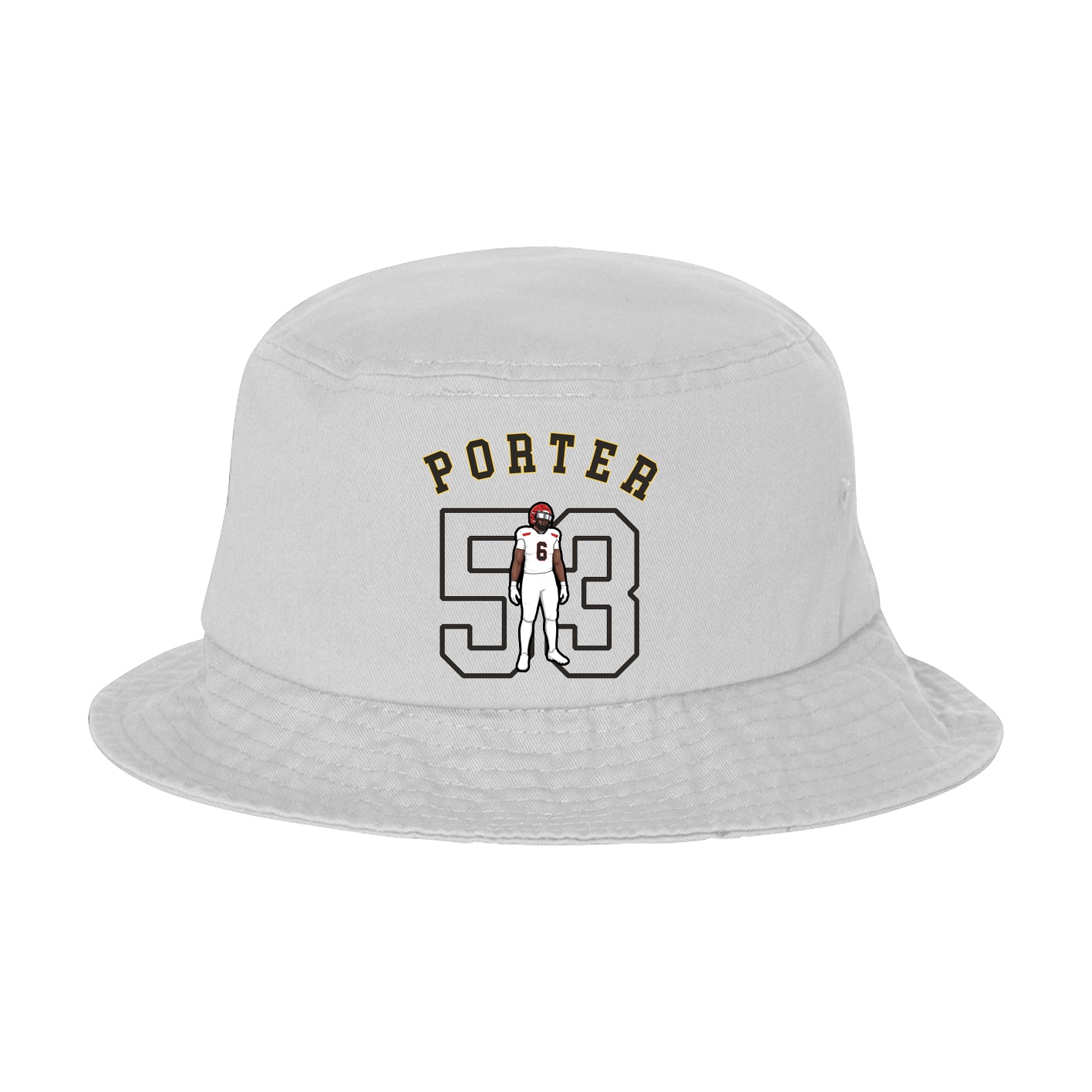 Bucket Cap — Shirsey Arch in White
