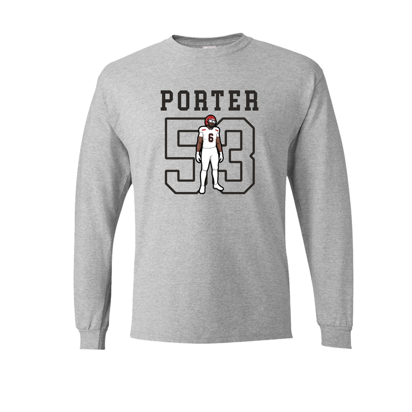 Long Sleeve Tee — Shirsey in Grey