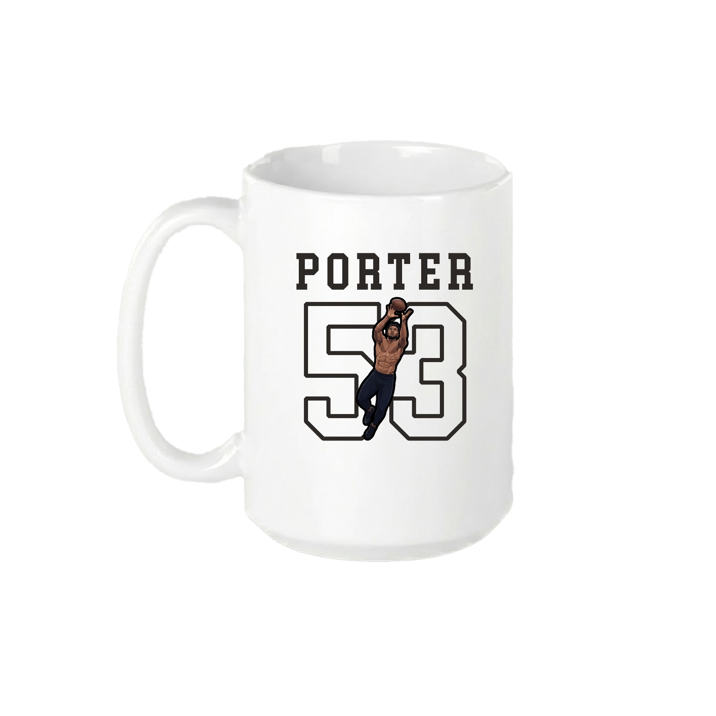 15oz Coffee Mug — Shirsey in White