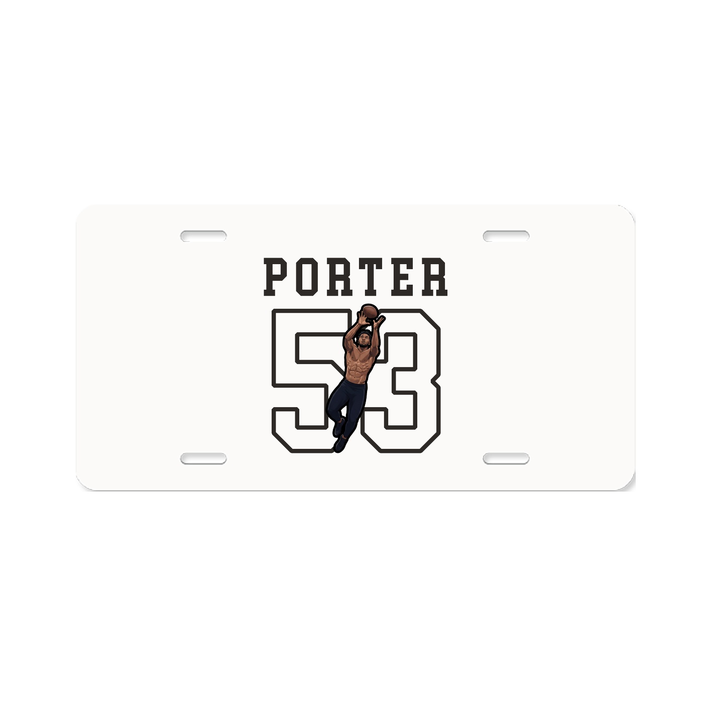 License Plate — Shirsey in Classic