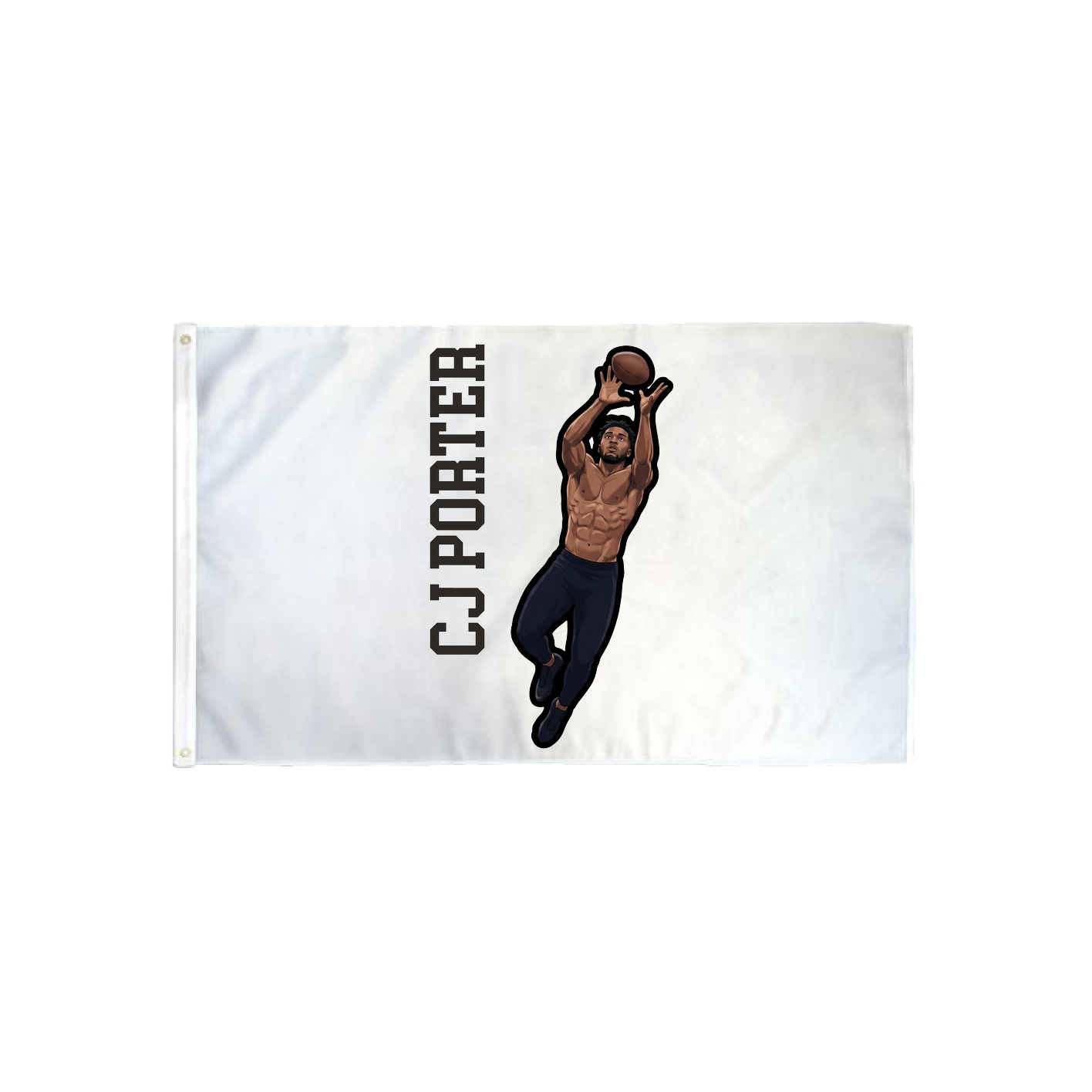 3x5 Flag — Name Vertical in Classic