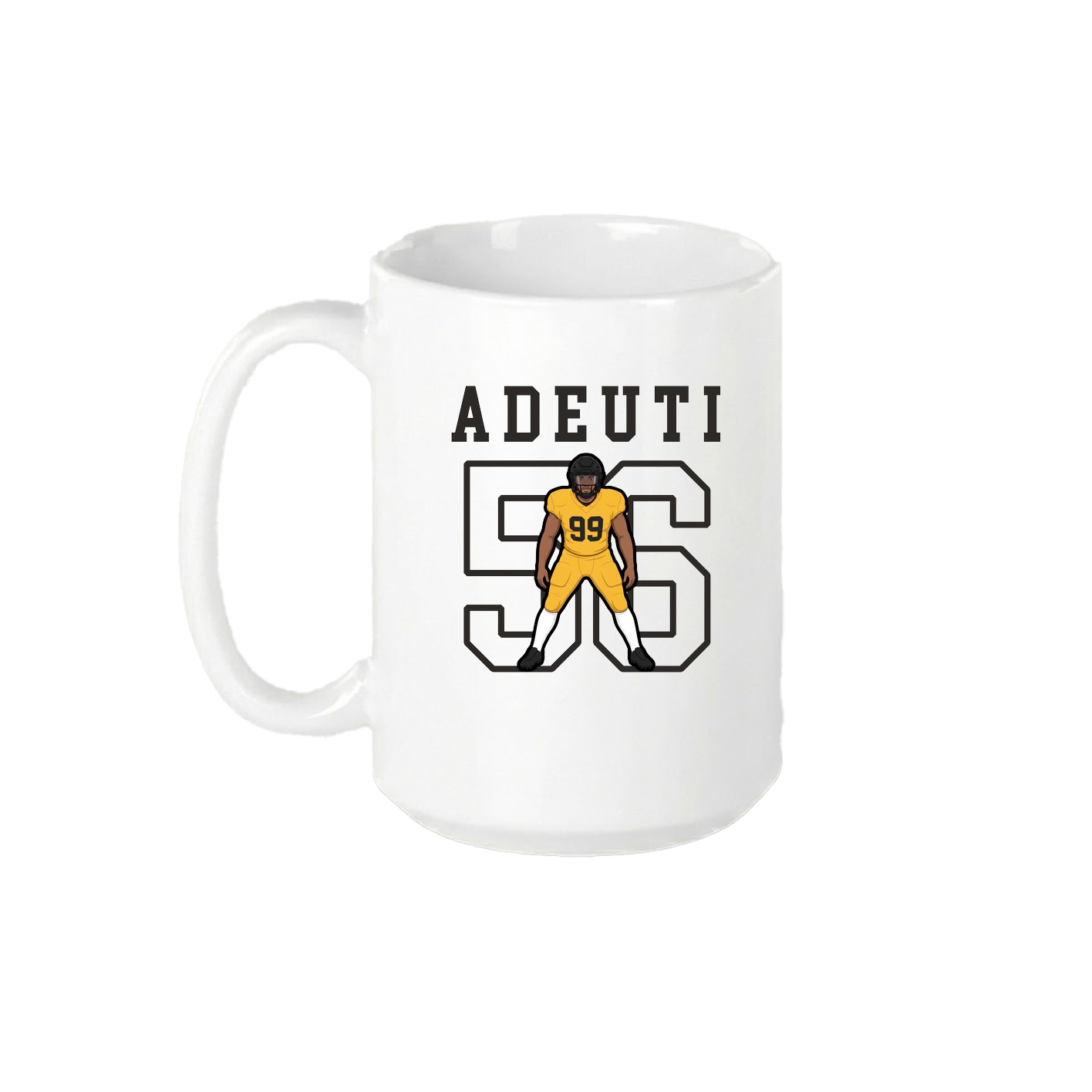 15oz Coffee Mug — Shirsey in White