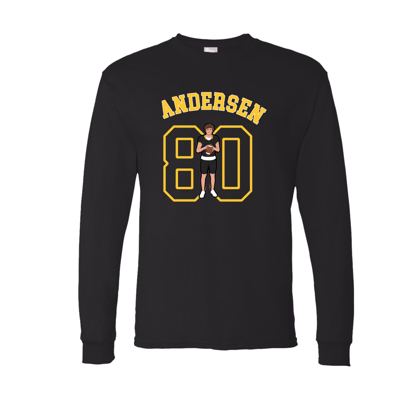 Long Sleeve Tee — Shirsey Arch in Black