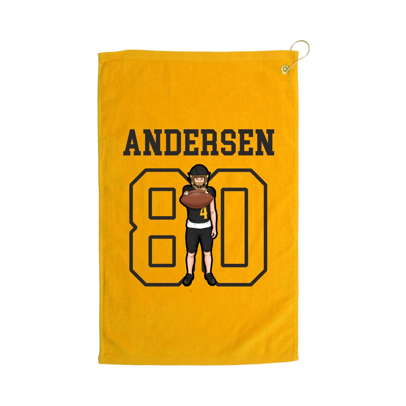 Golf Towel — Shirsey in Gold