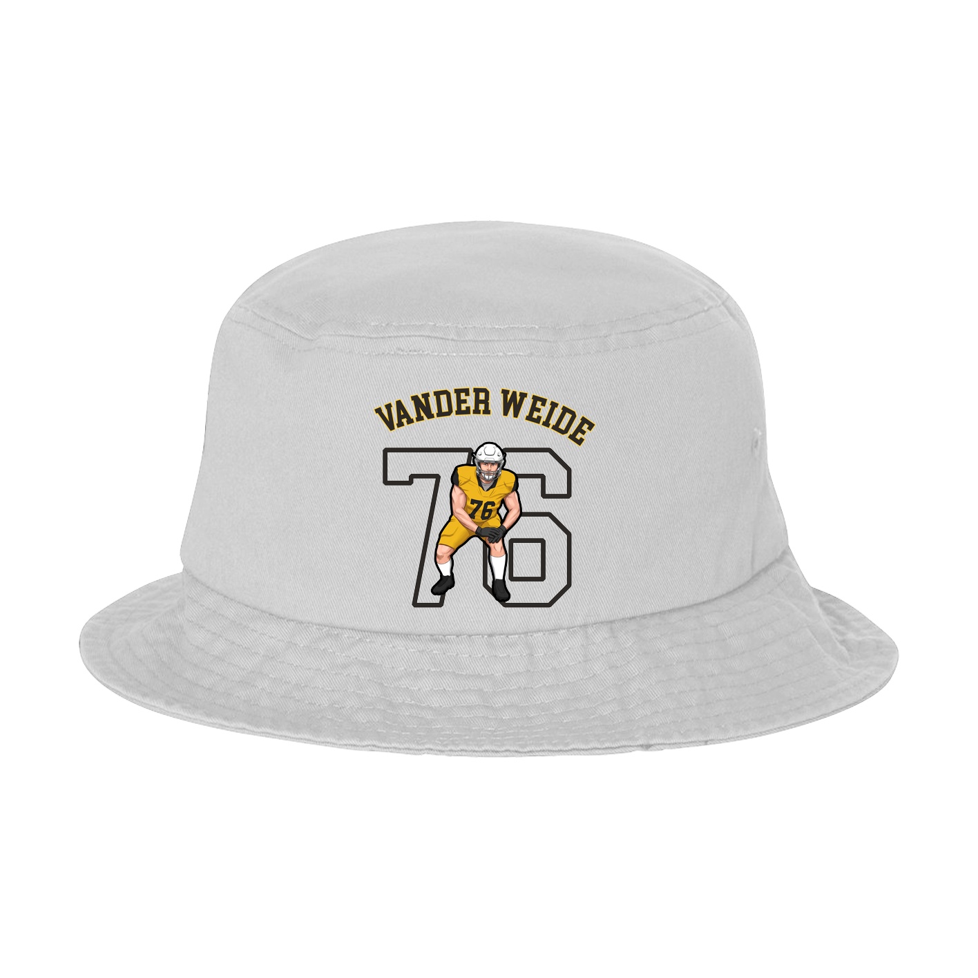 Bucket Cap — Shirsey Arch in White